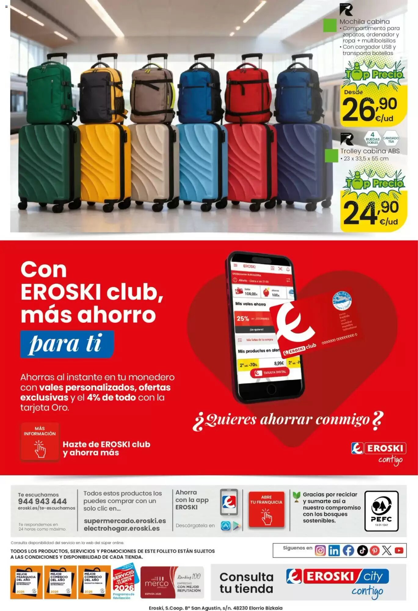 Folleto promocional de Eroski válido desde el 14/05/2026 - Página 8.