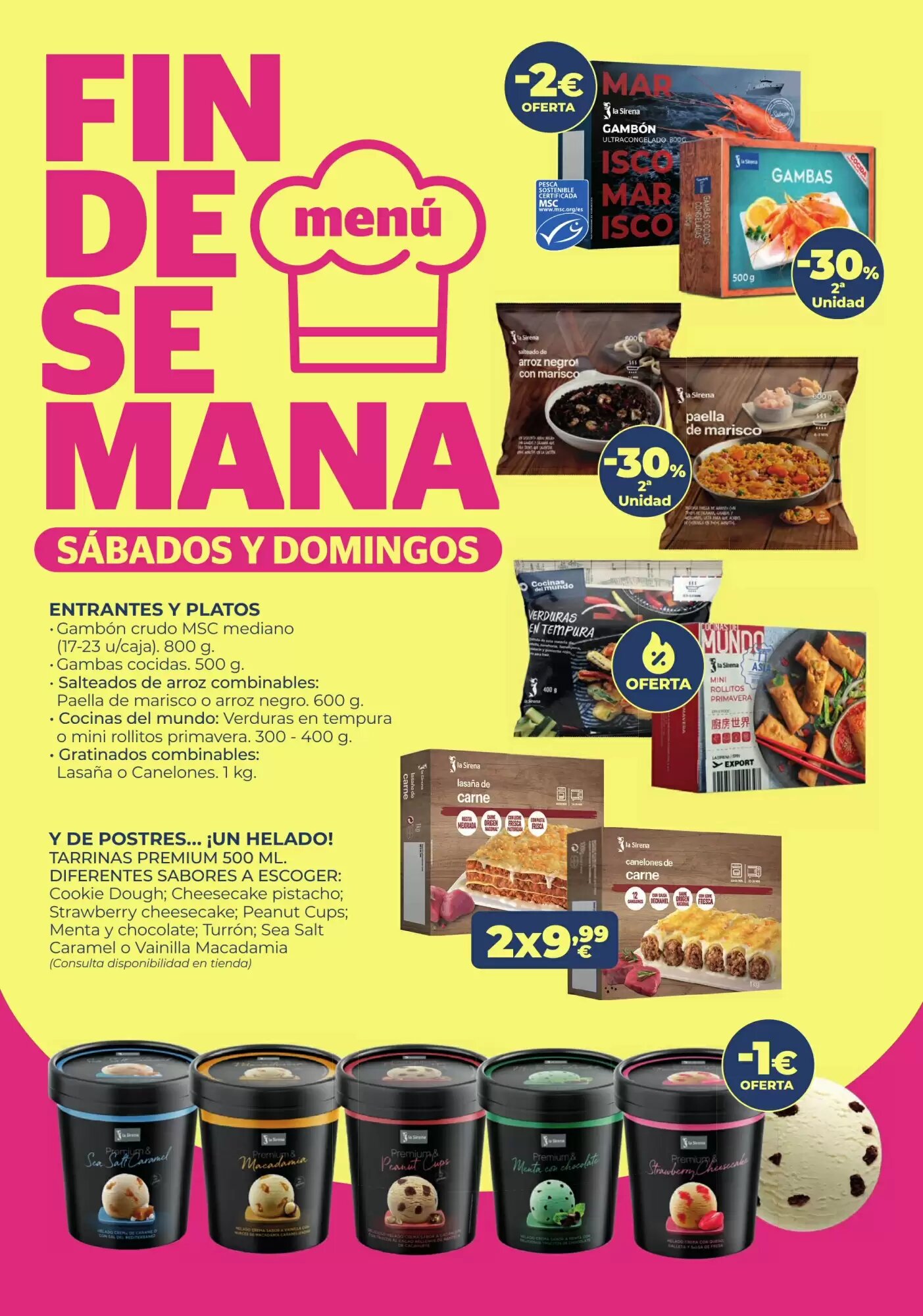 Folleto promocional de La Sirena válido desde el 14/05/2026 - Página 11.