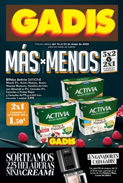 Folleto promocional de Gadis válido desde el 14/05/2026