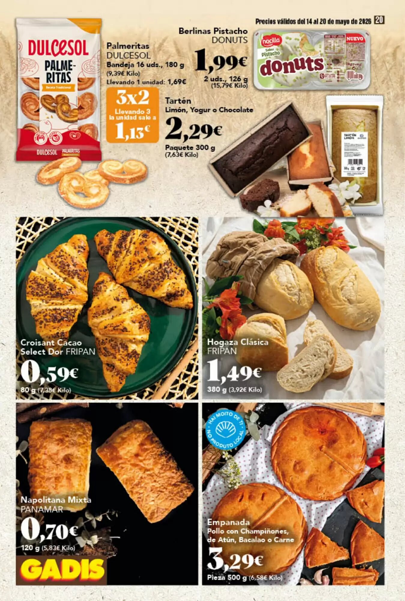 Folleto promocional de Gadis válido desde el 14/05/2026 - Página 20.