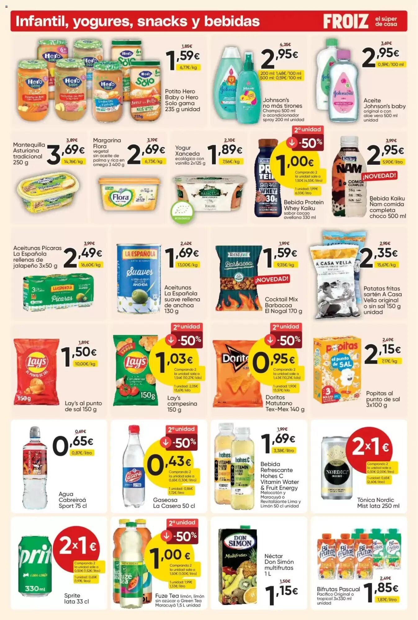 Folleto promocional de FROIZ válido desde el 14/05/2026 - Página 12.