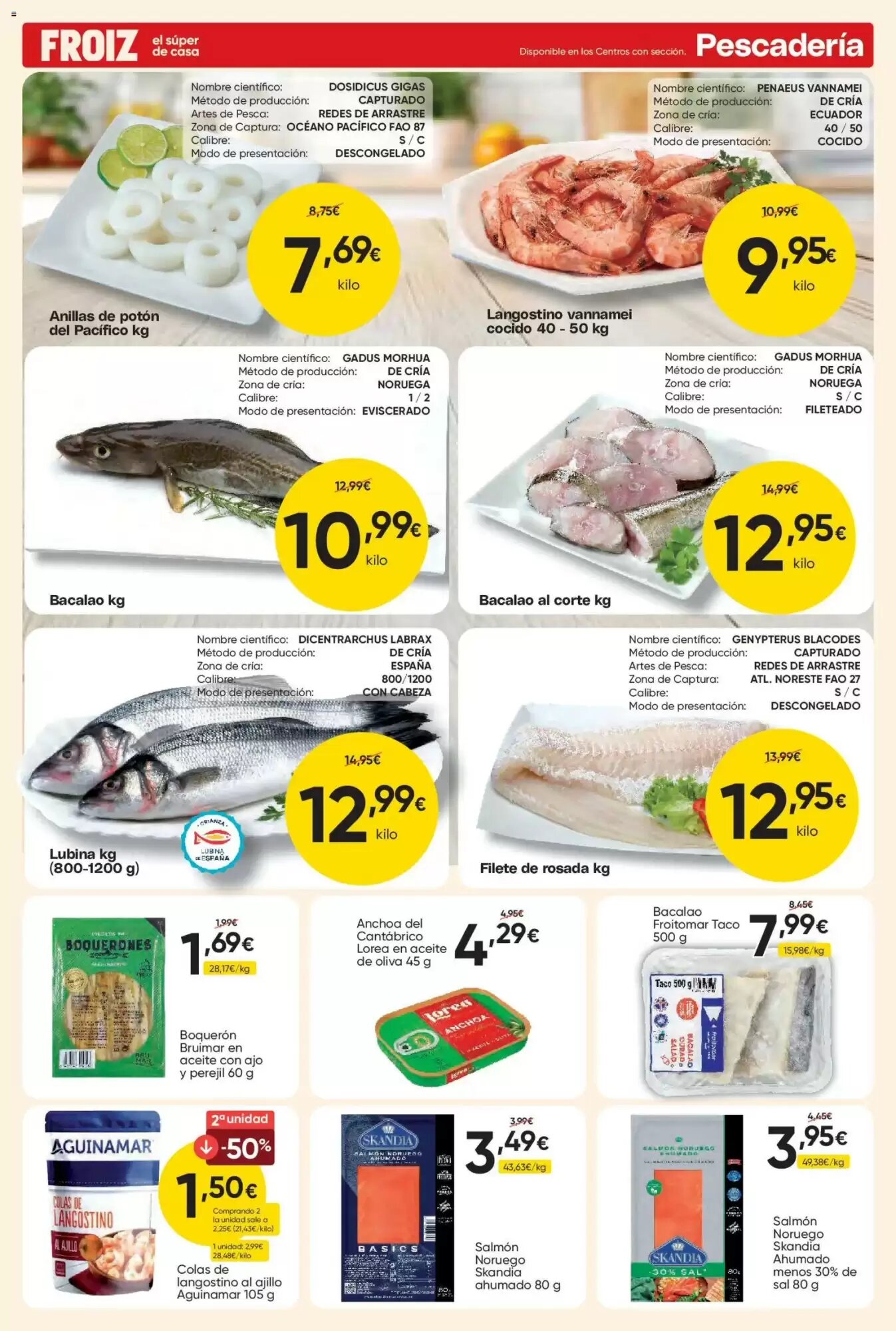 Folleto promocional de FROIZ válido desde el 14/05/2026 - Página 5.