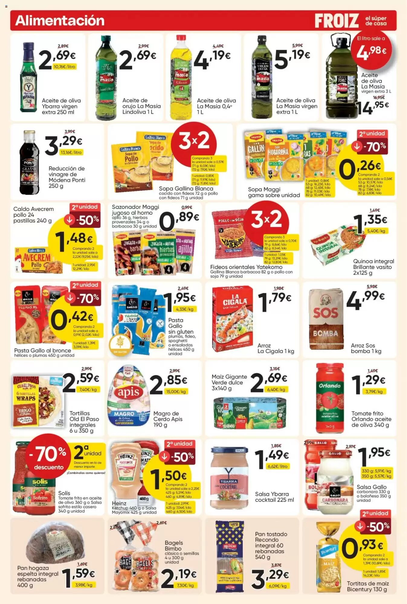 Folleto promocional de FROIZ válido desde el 14/05/2026 - Página 8.