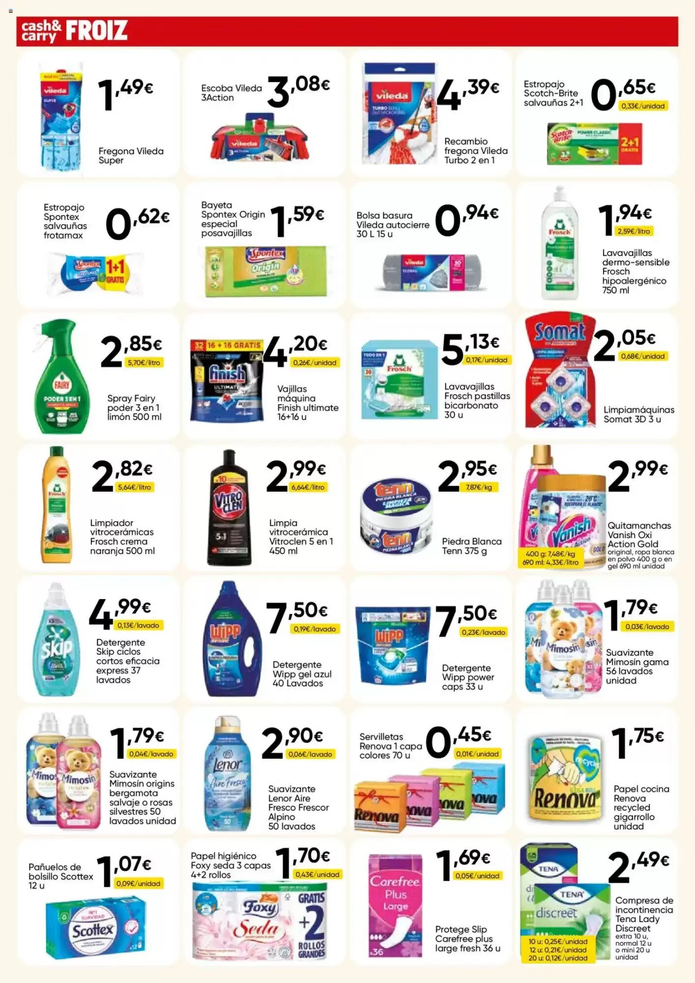 Folleto promocional de FROIZ válido desde el 14/05/2026 - Página 14.