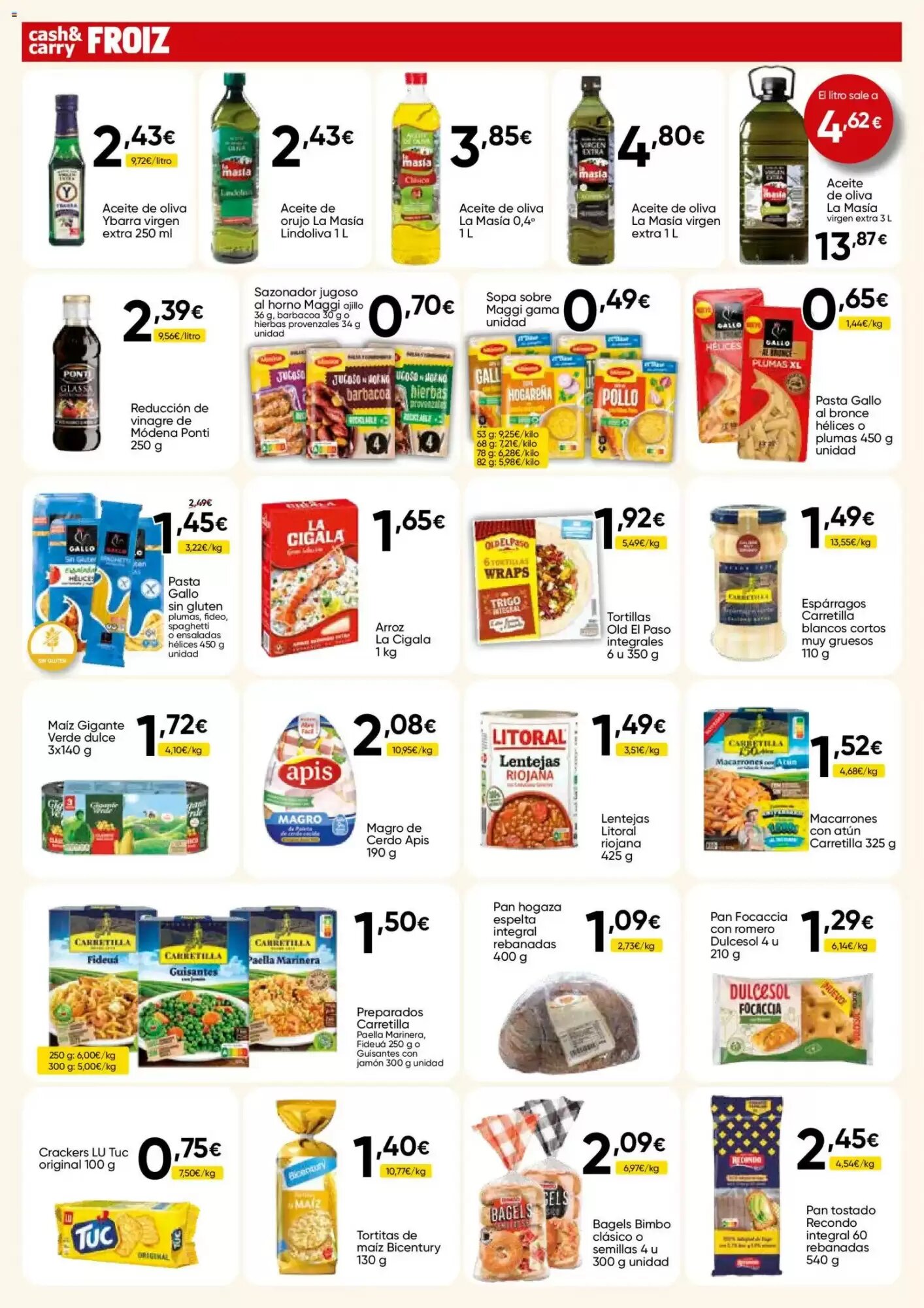 Folleto promocional de FROIZ válido desde el 14/05/2026 - Página 2.