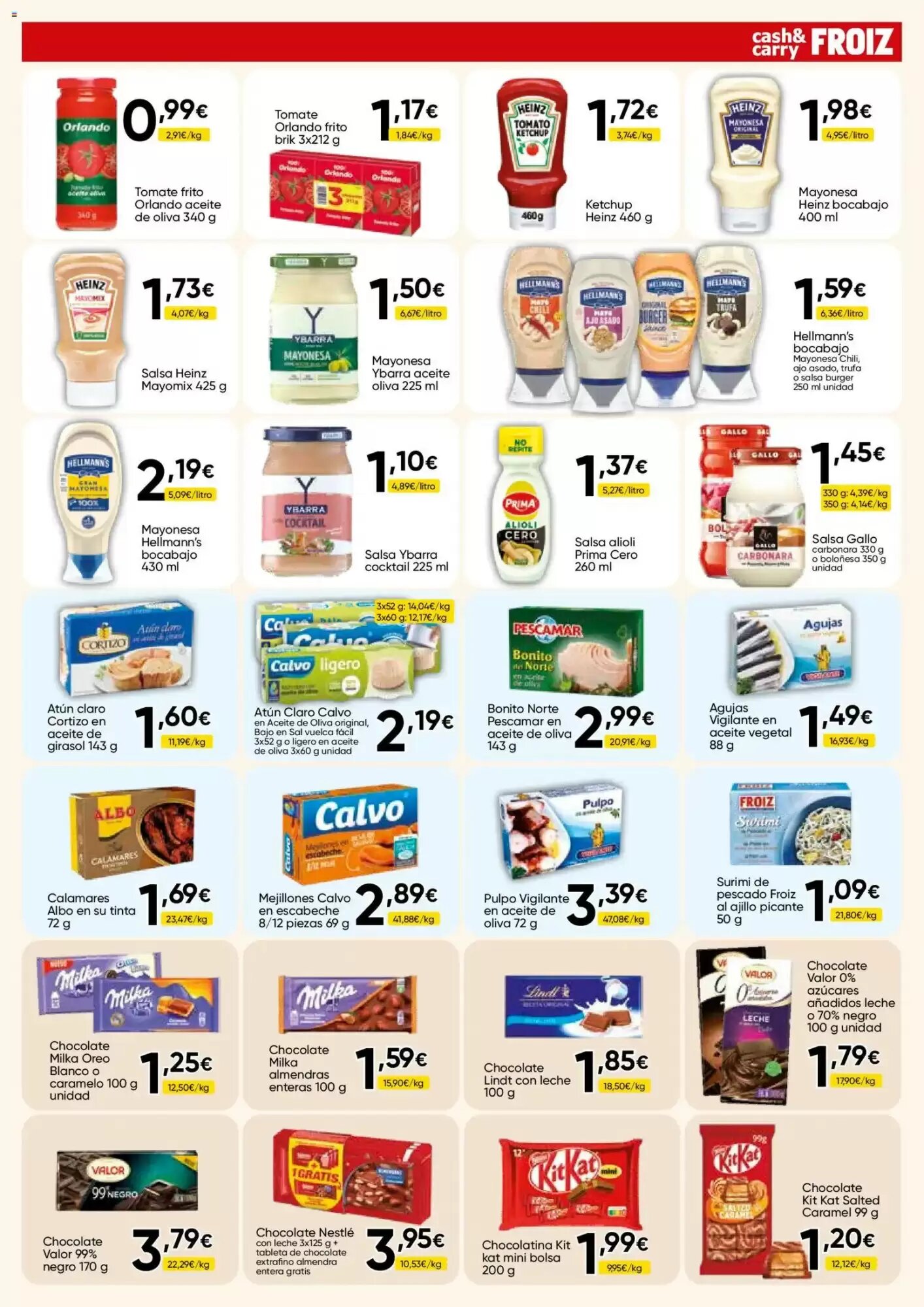 Folleto promocional de FROIZ válido desde el 14/05/2026 - Página 3.