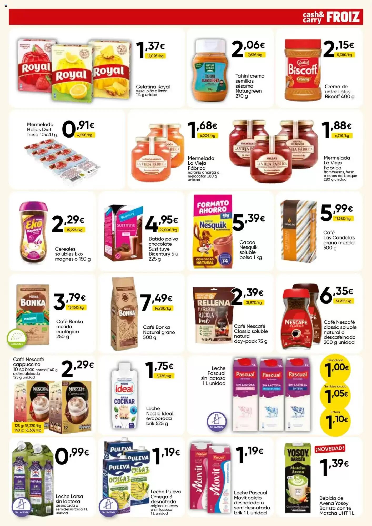 Folleto promocional de FROIZ válido desde el 14/05/2026 - Página 5.