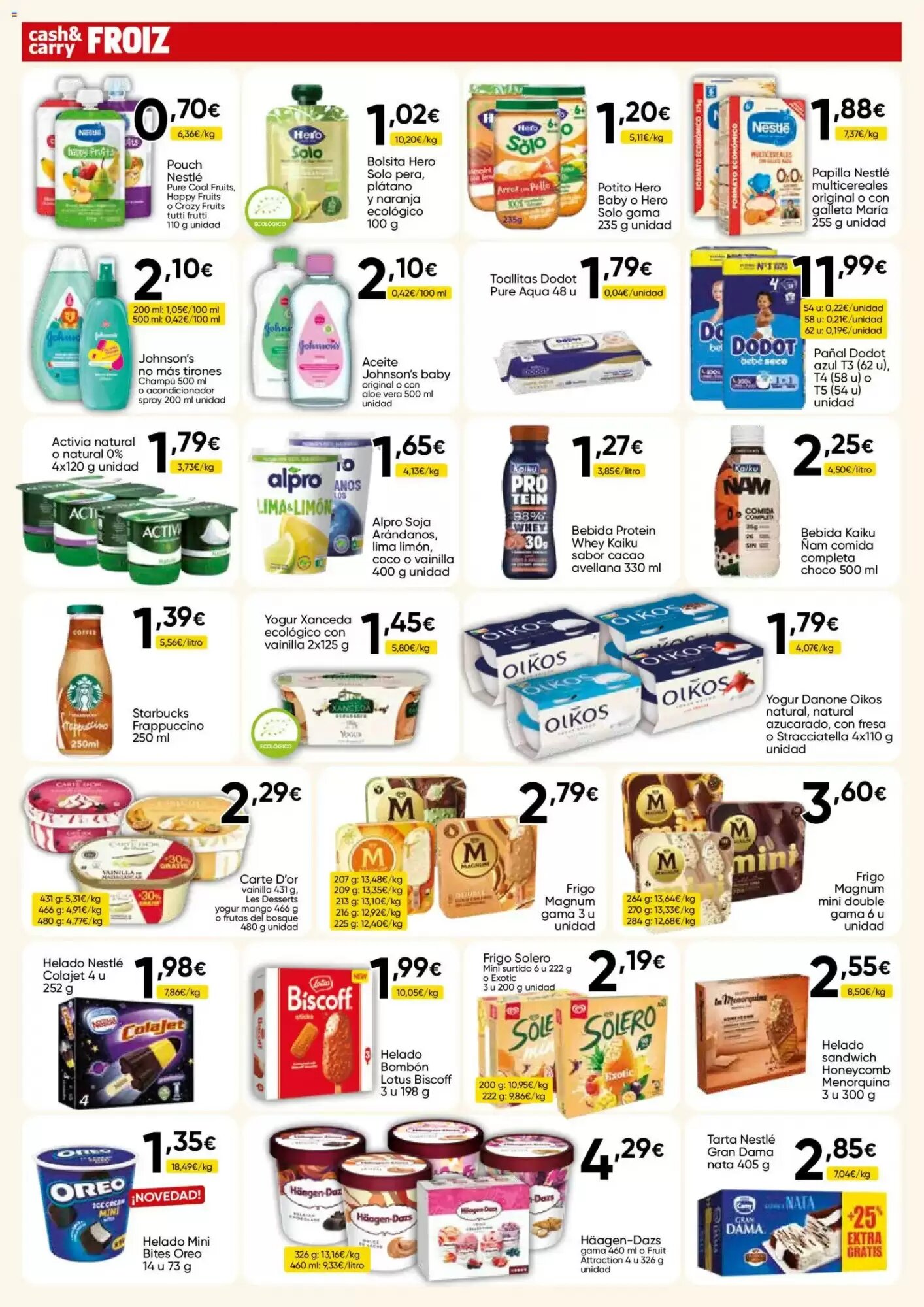 Folleto promocional de FROIZ válido desde el 14/05/2026 - Página 6.
