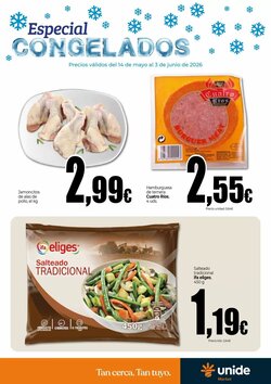 Folleto promocional de Unide Market válido desde el 14/05/2026