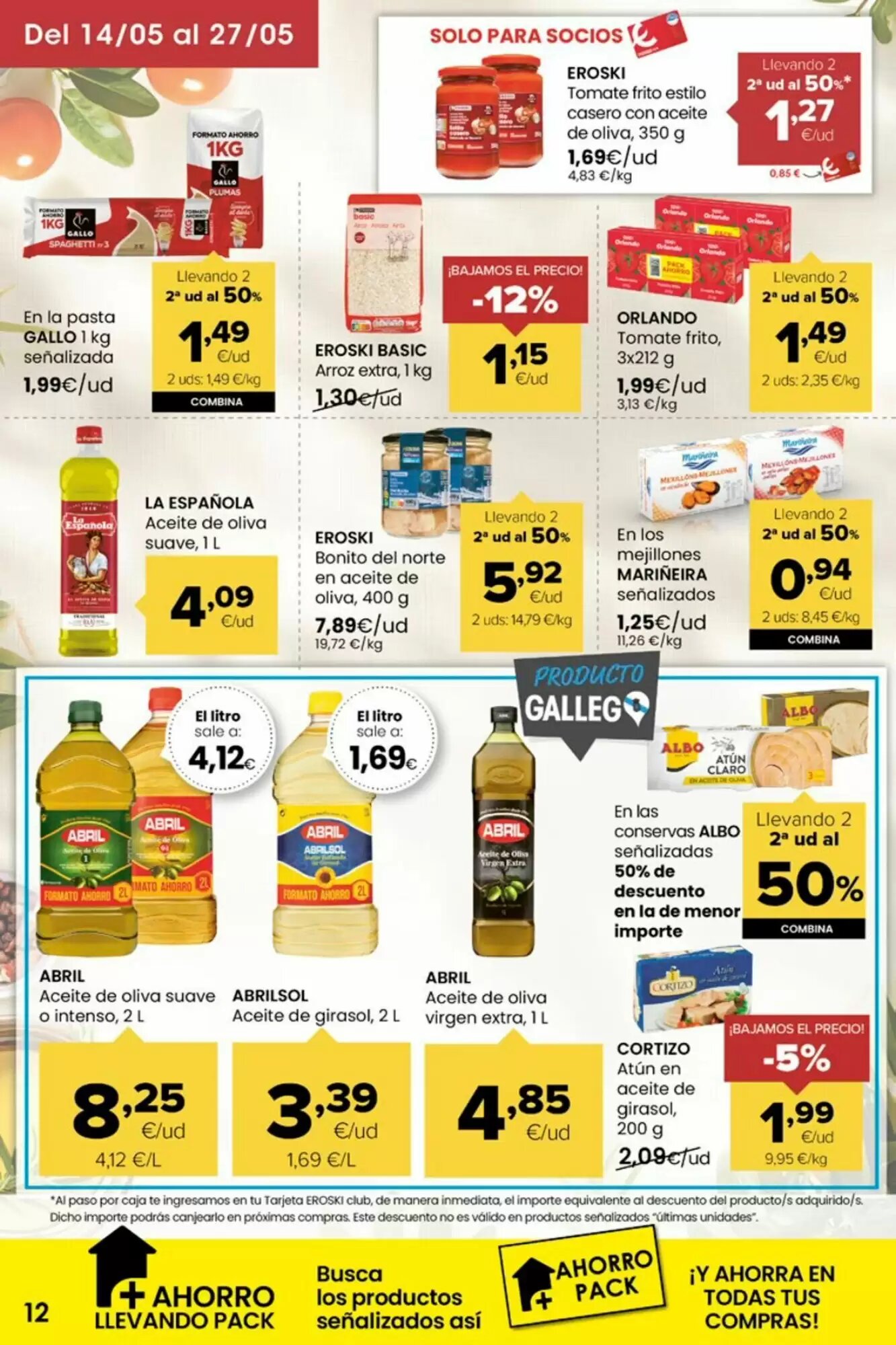 Folleto promocional de Autoservicios Familia válido desde el 14/05/2026 - Página 12.