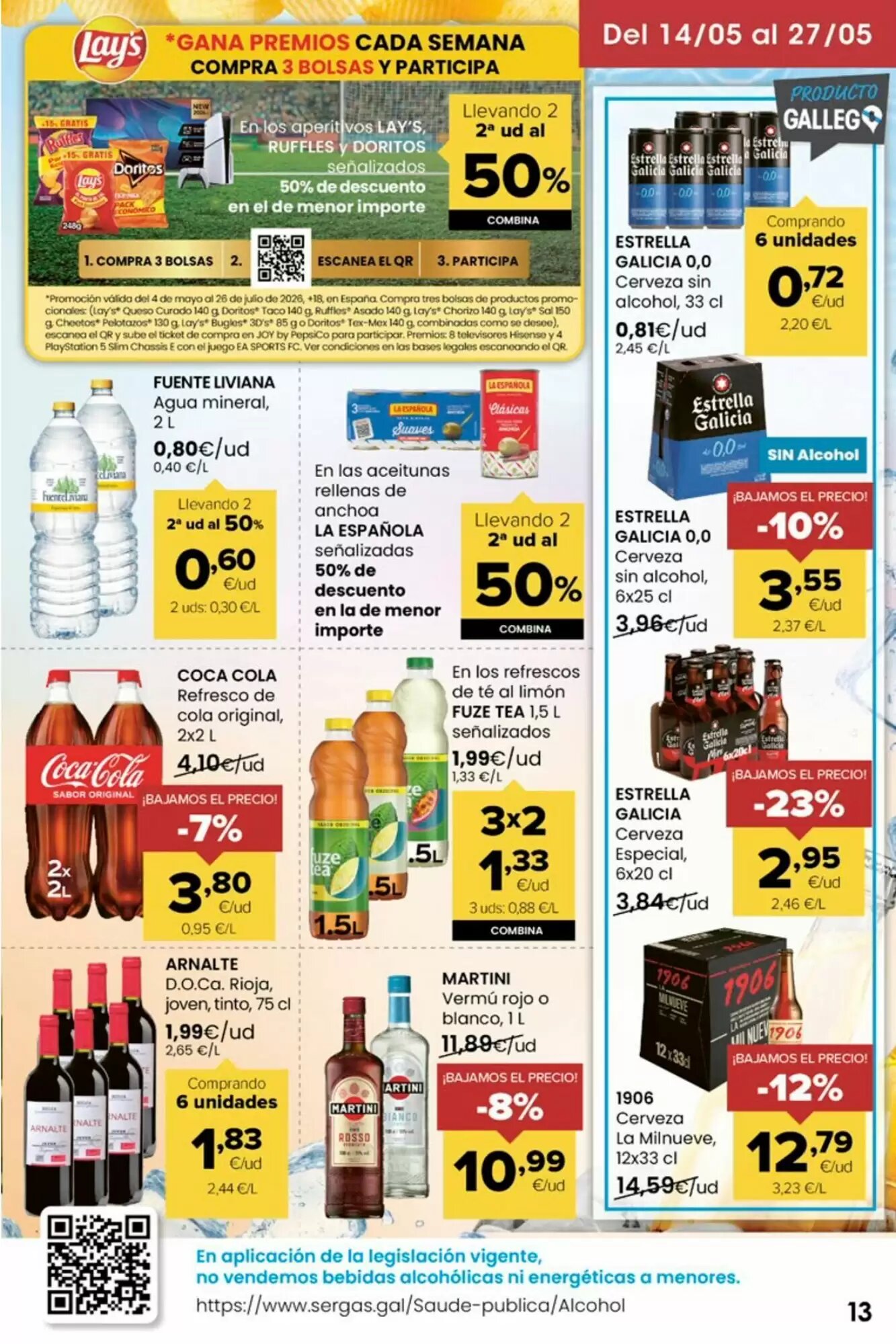 Folleto promocional de Autoservicios Familia válido desde el 14/05/2026 - Página 13.