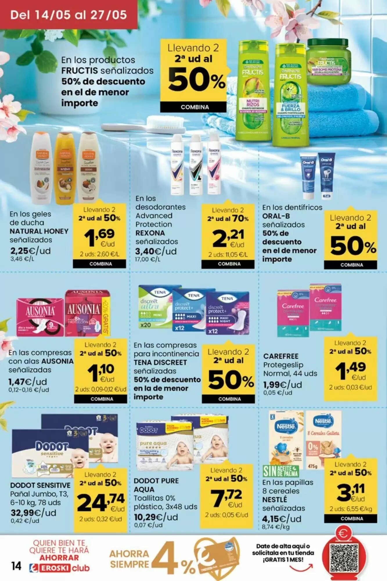 Folleto promocional de Autoservicios Familia válido desde el 14/05/2026 - Página 14.