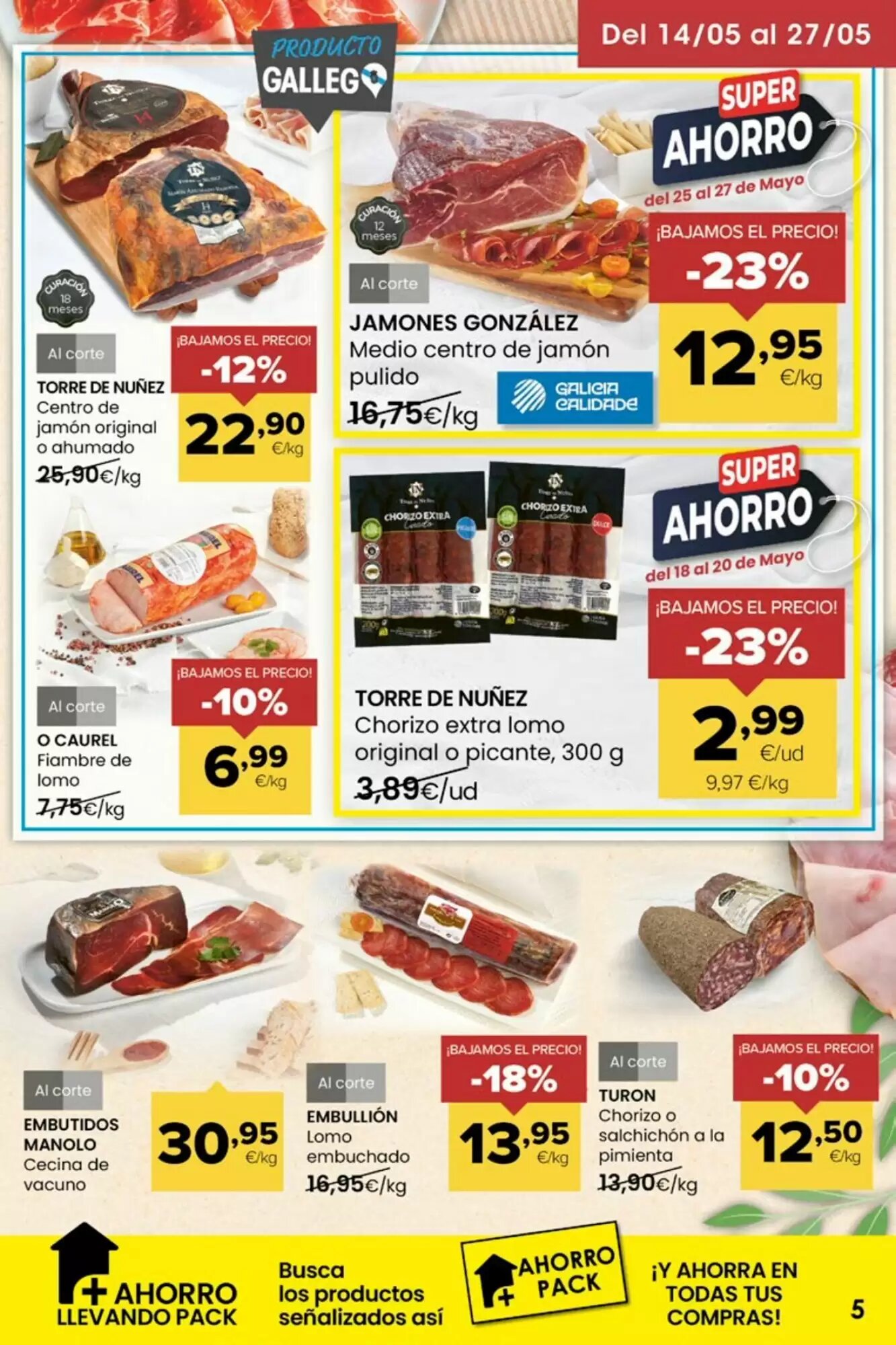 Folleto promocional de Autoservicios Familia válido desde el 14/05/2026 - Página 5.
