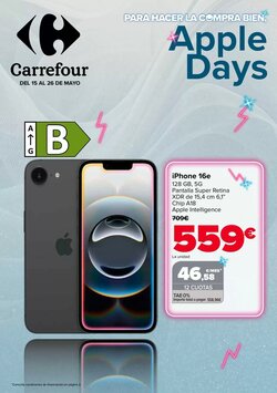 Folleto promocional de Carrefour válido desde el 15/05/2026