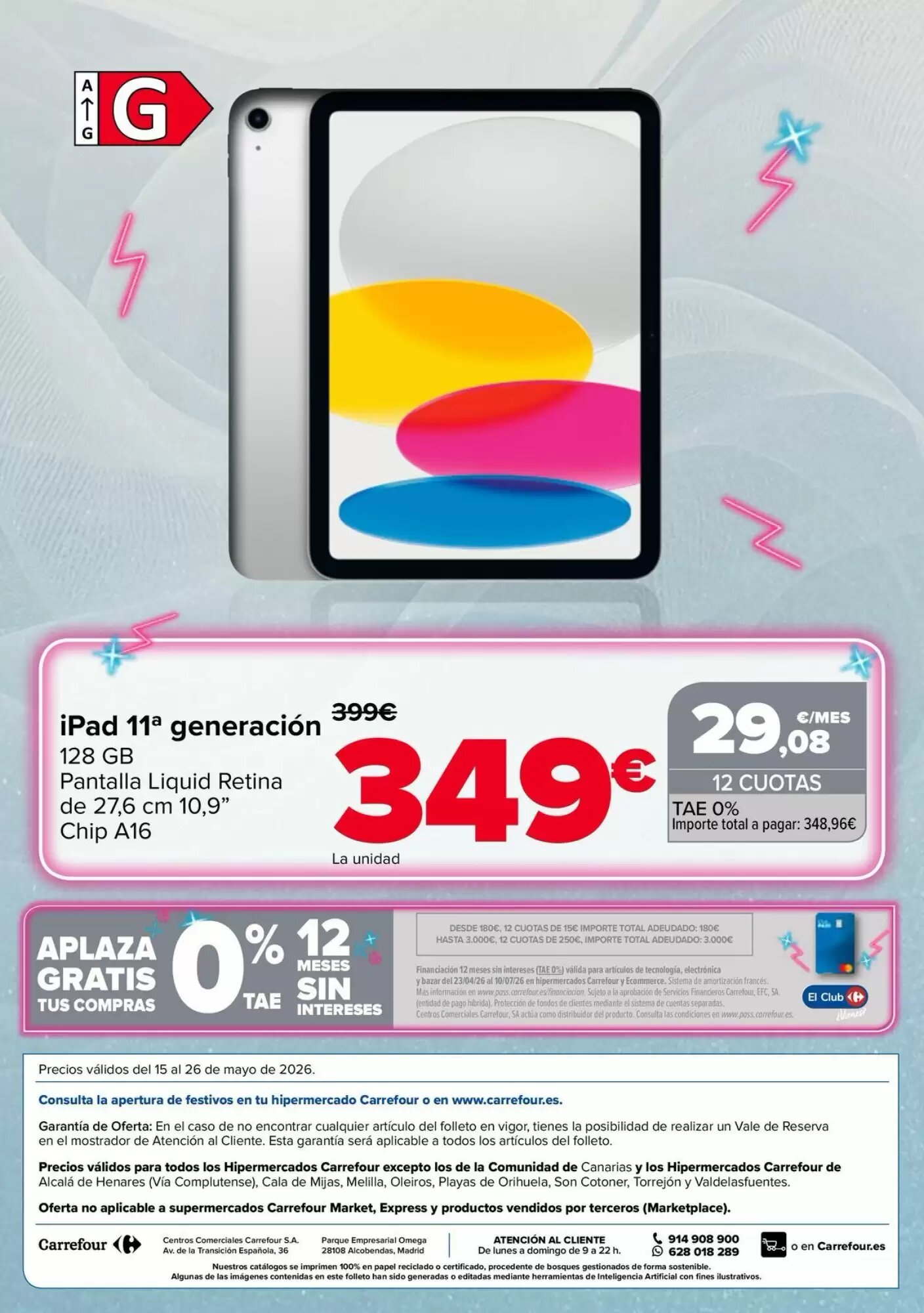 Folleto promocional de Carrefour válido desde el 15/05/2026 - Página 6.