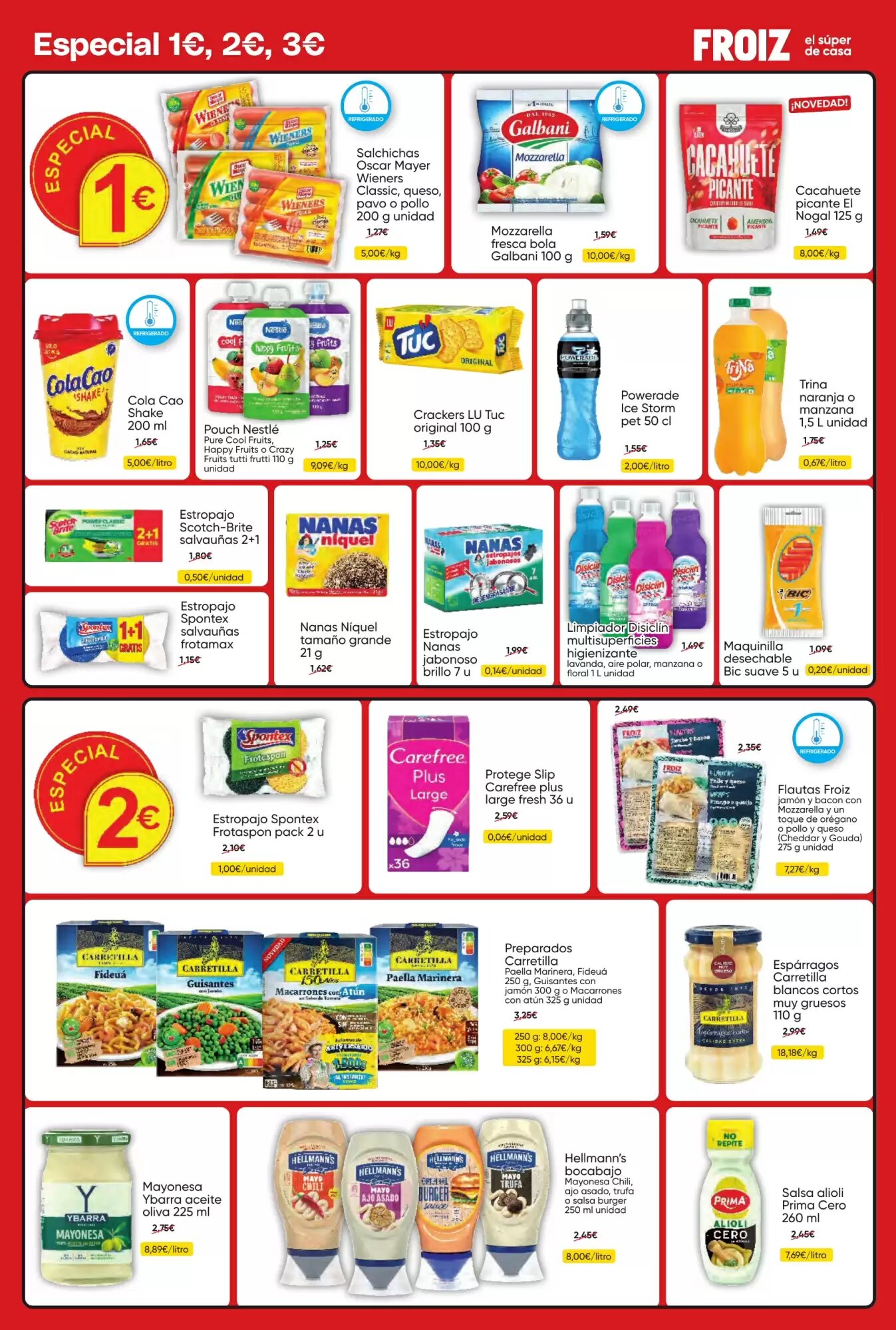 Folleto promocional de FROIZ válido desde el 15/05/2026 - Página 10.