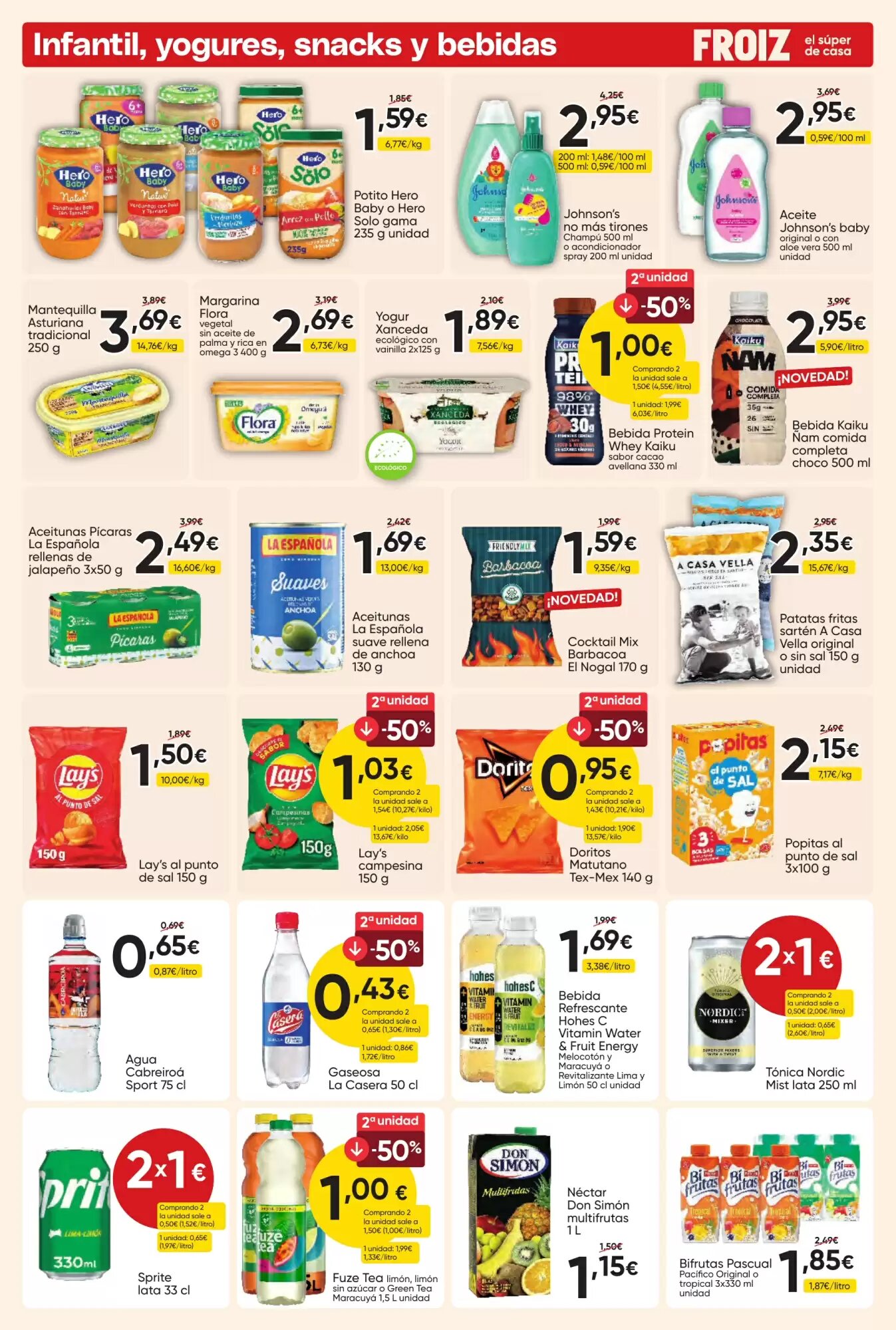 Folleto promocional de FROIZ válido desde el 15/05/2026 - Página 12.