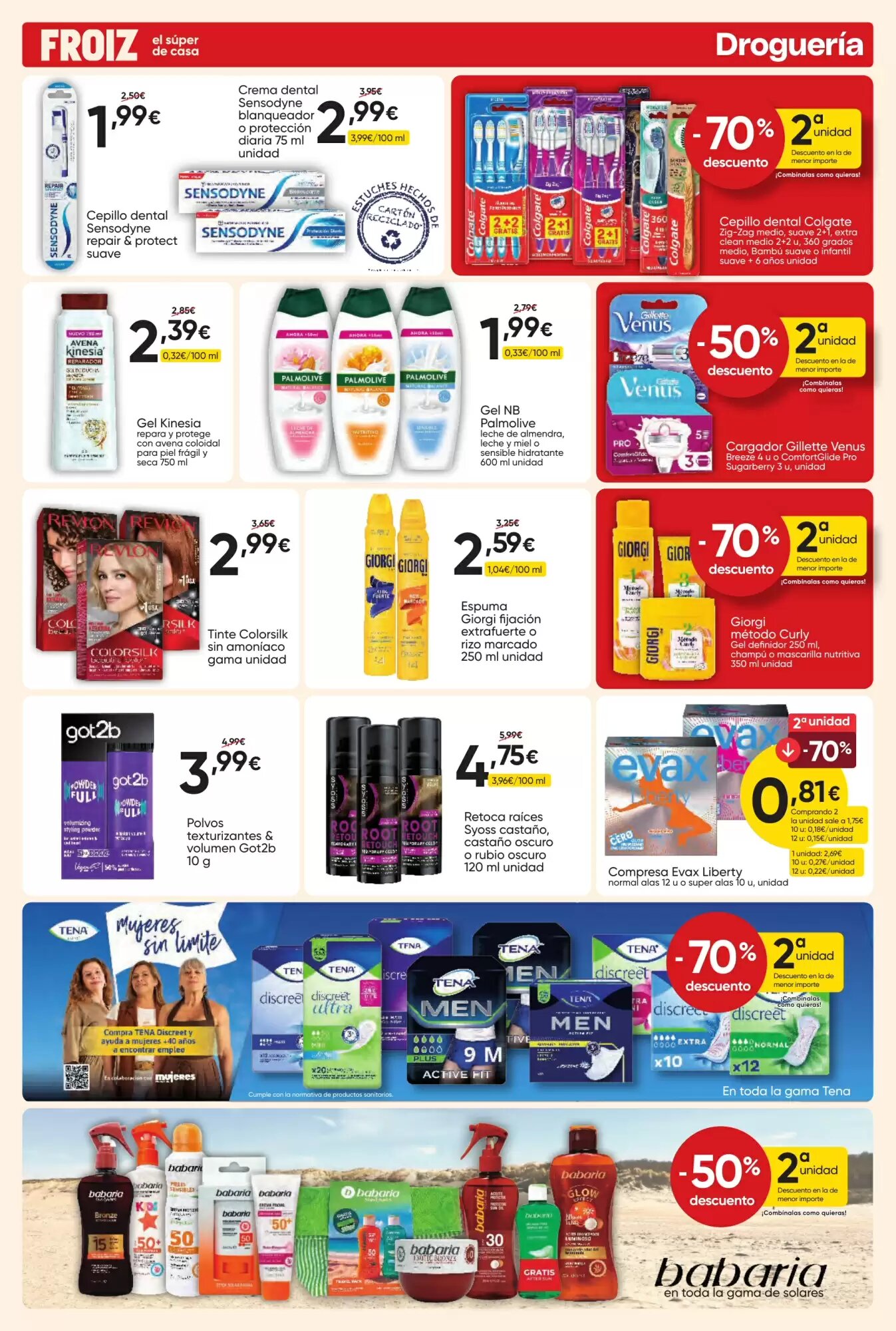 Folleto promocional de FROIZ válido desde el 15/05/2026 - Página 19.