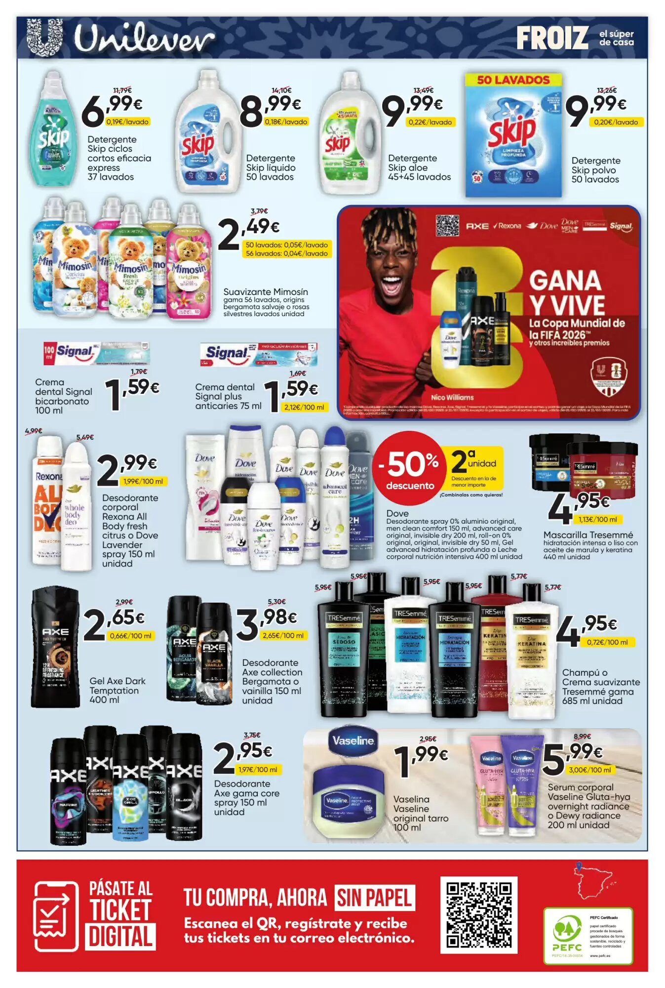Folleto promocional de FROIZ válido desde el 15/05/2026 - Página 20.