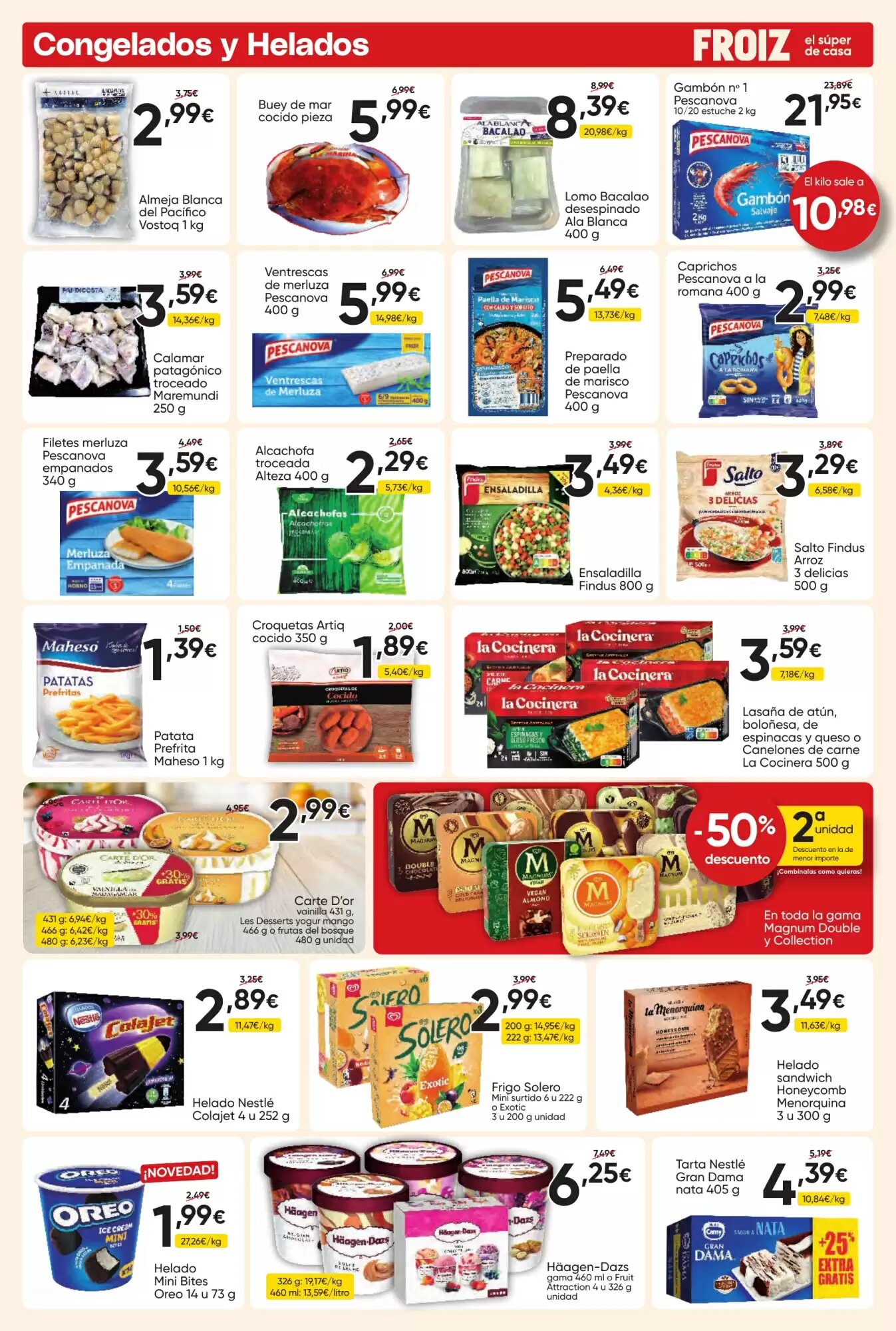 Folleto promocional de FROIZ válido desde el 15/05/2026 - Página 4.