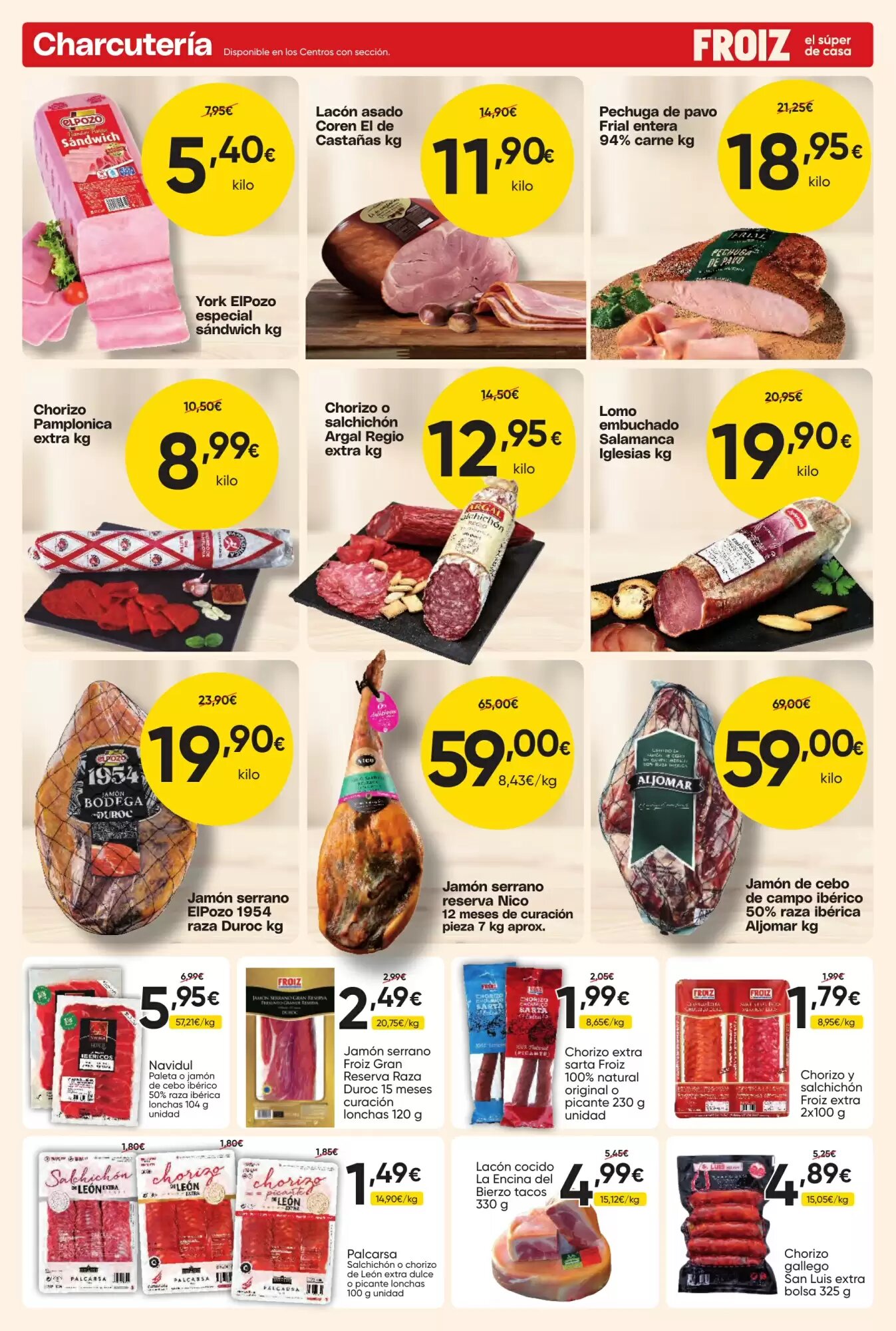 Folleto promocional de FROIZ válido desde el 15/05/2026 - Página 6.