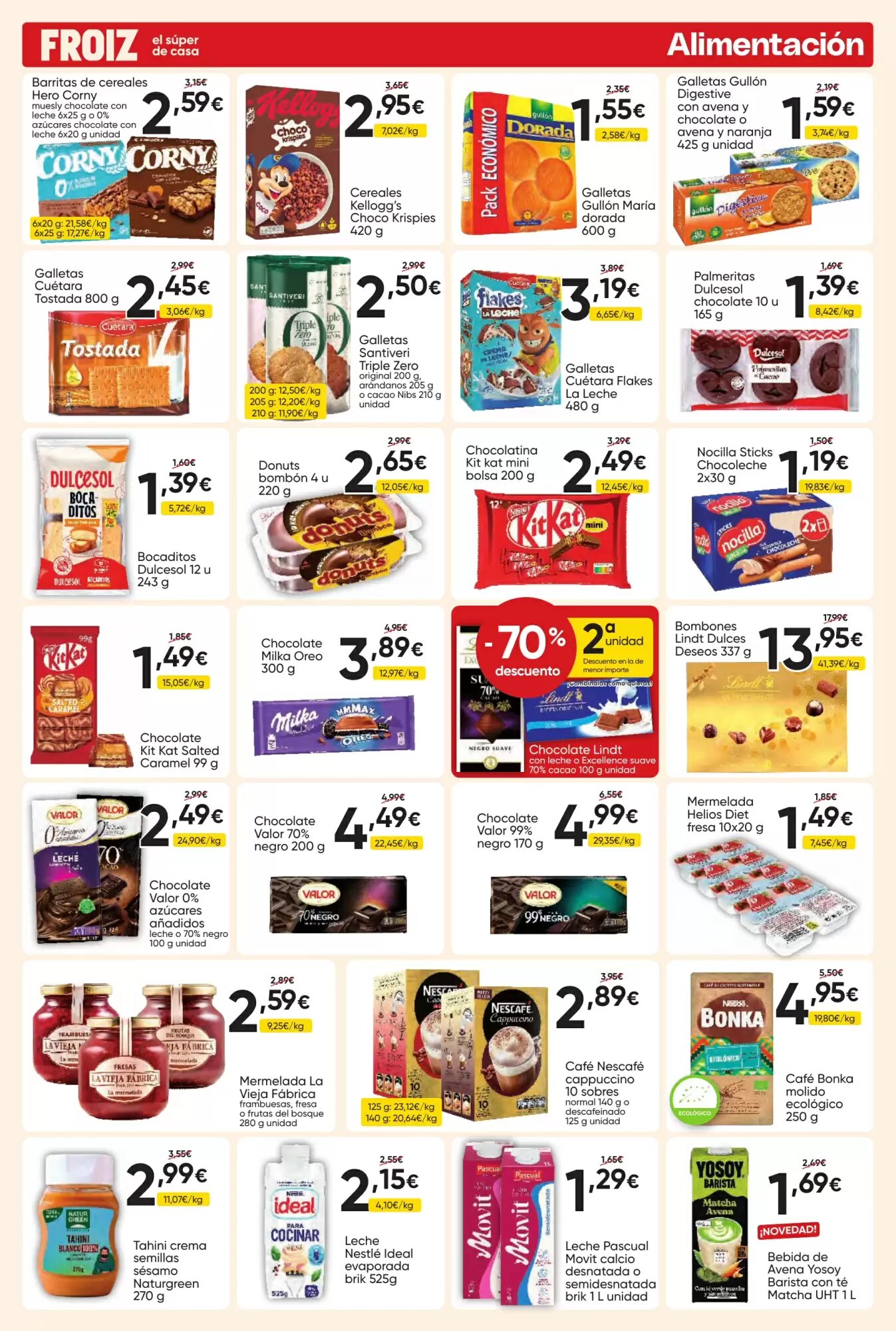 Folleto promocional de FROIZ válido desde el 15/05/2026 - Página 9.