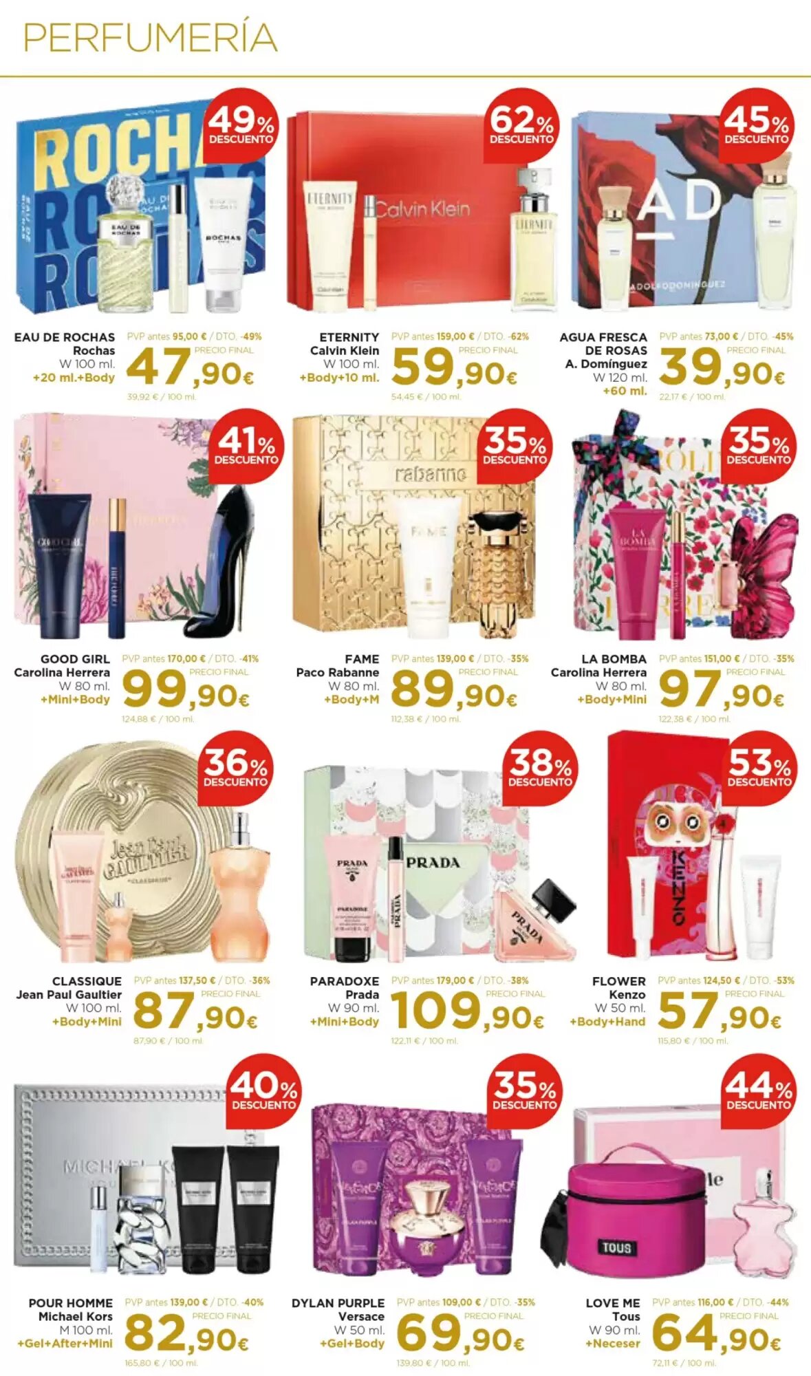 Folleto promocional de Aquabel Perfumerías válido desde el 15/05/2026 - Página 4.
