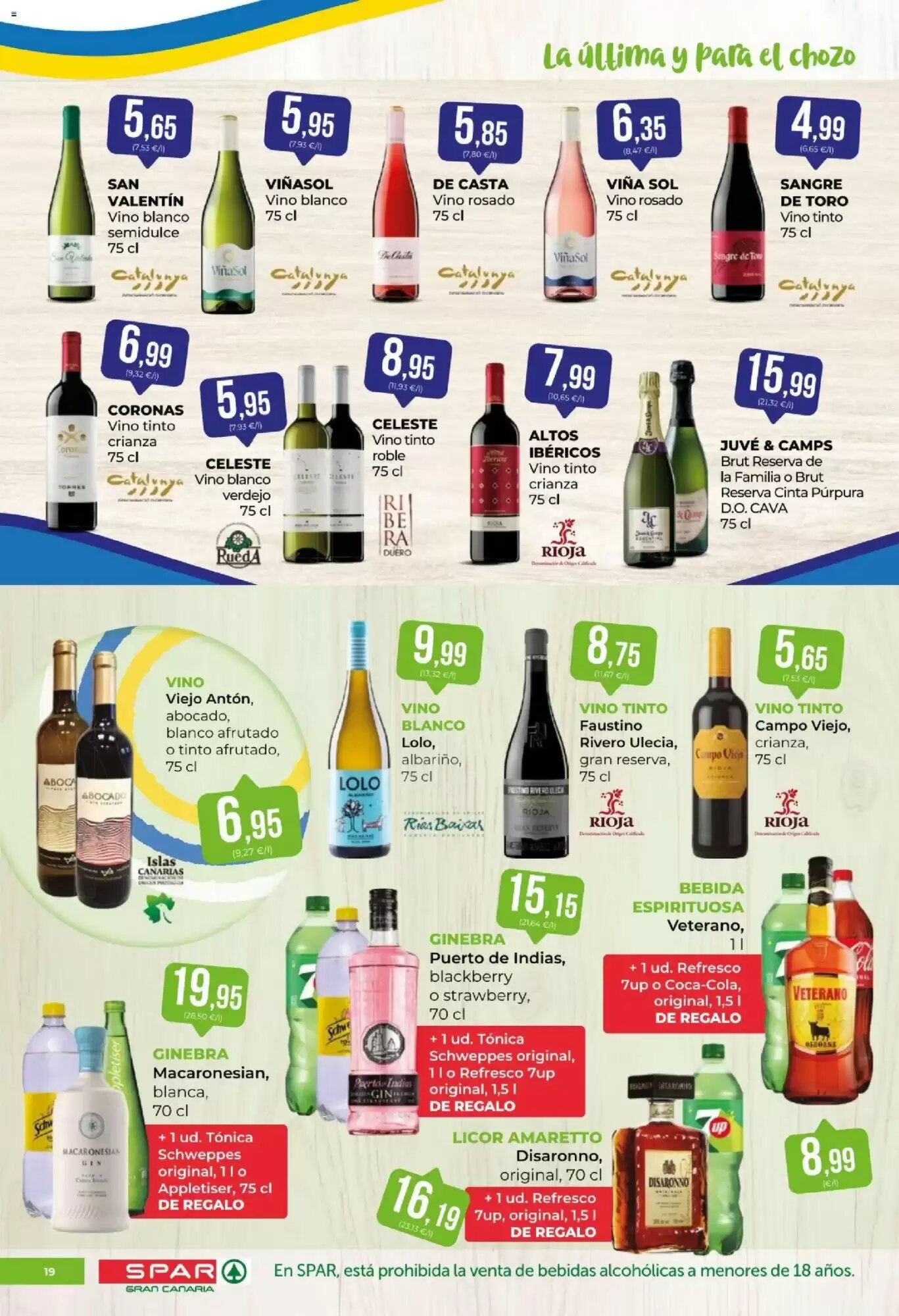 Folleto promocional de Spar válido desde el 15/05/2026 - Página 19.