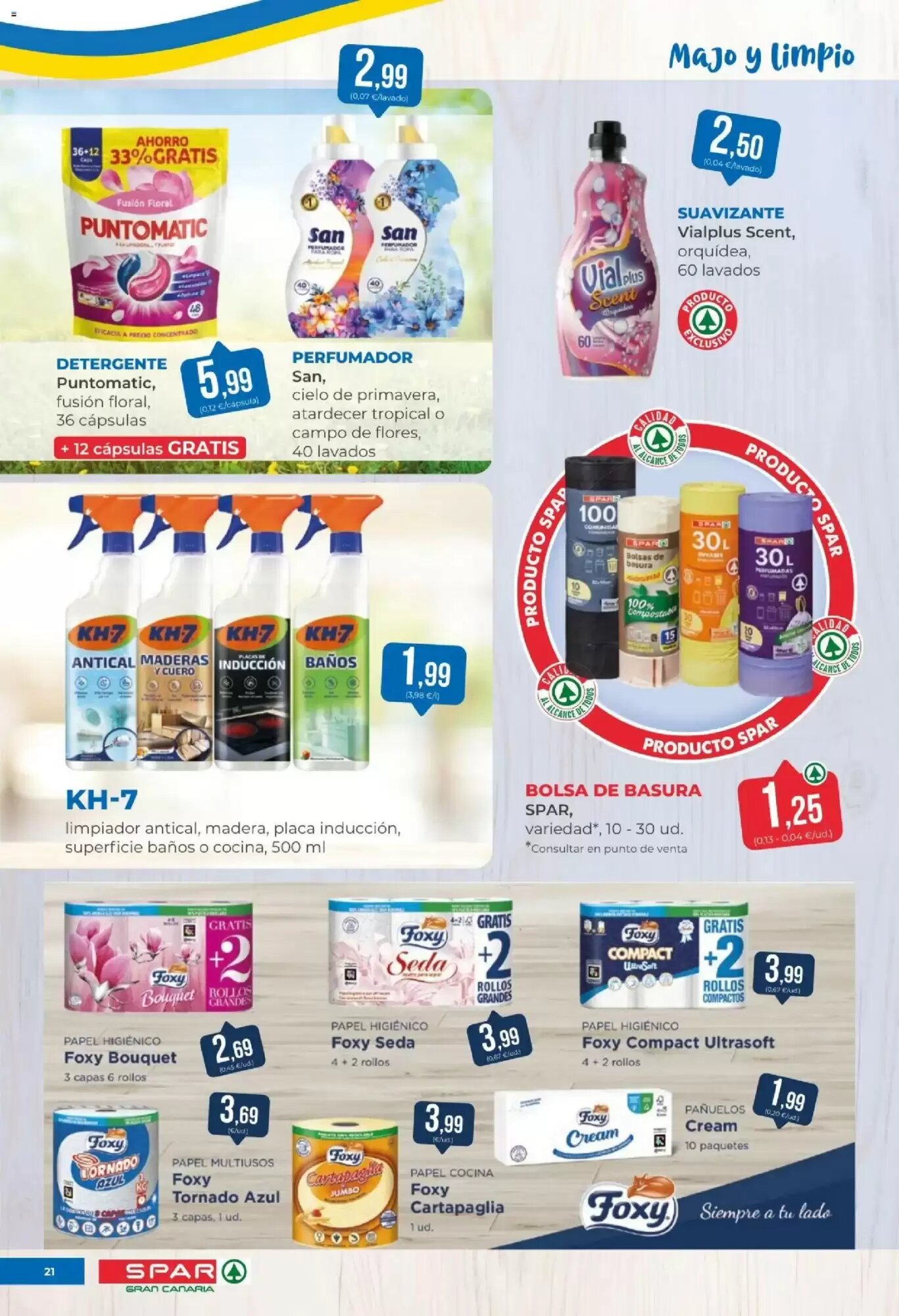 Folleto promocional de Spar válido desde el 15/05/2026 - Página 21.