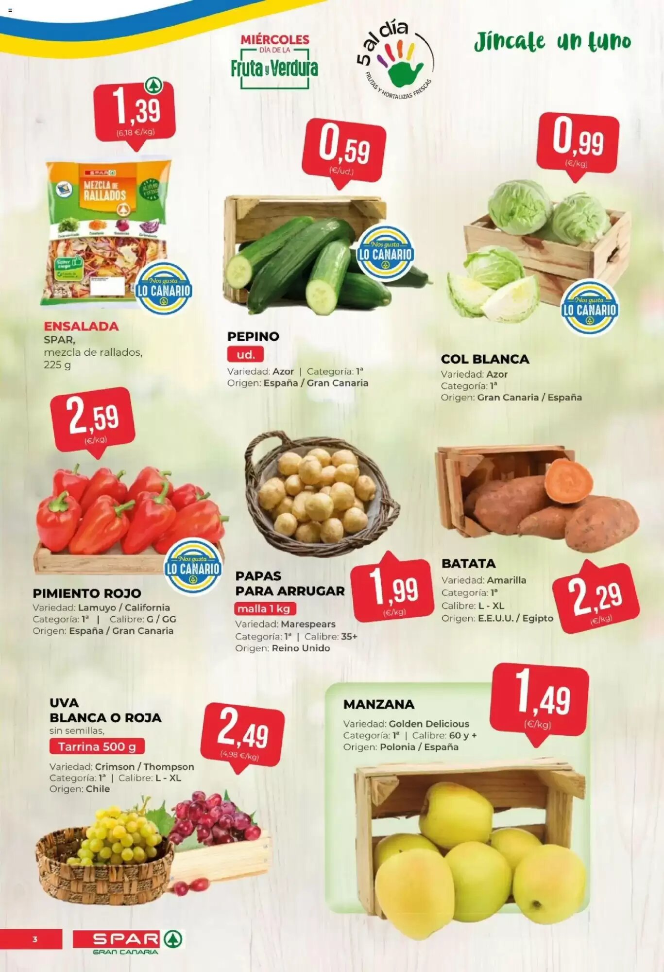 Folleto promocional de Spar válido desde el 15/05/2026 - Página 3.