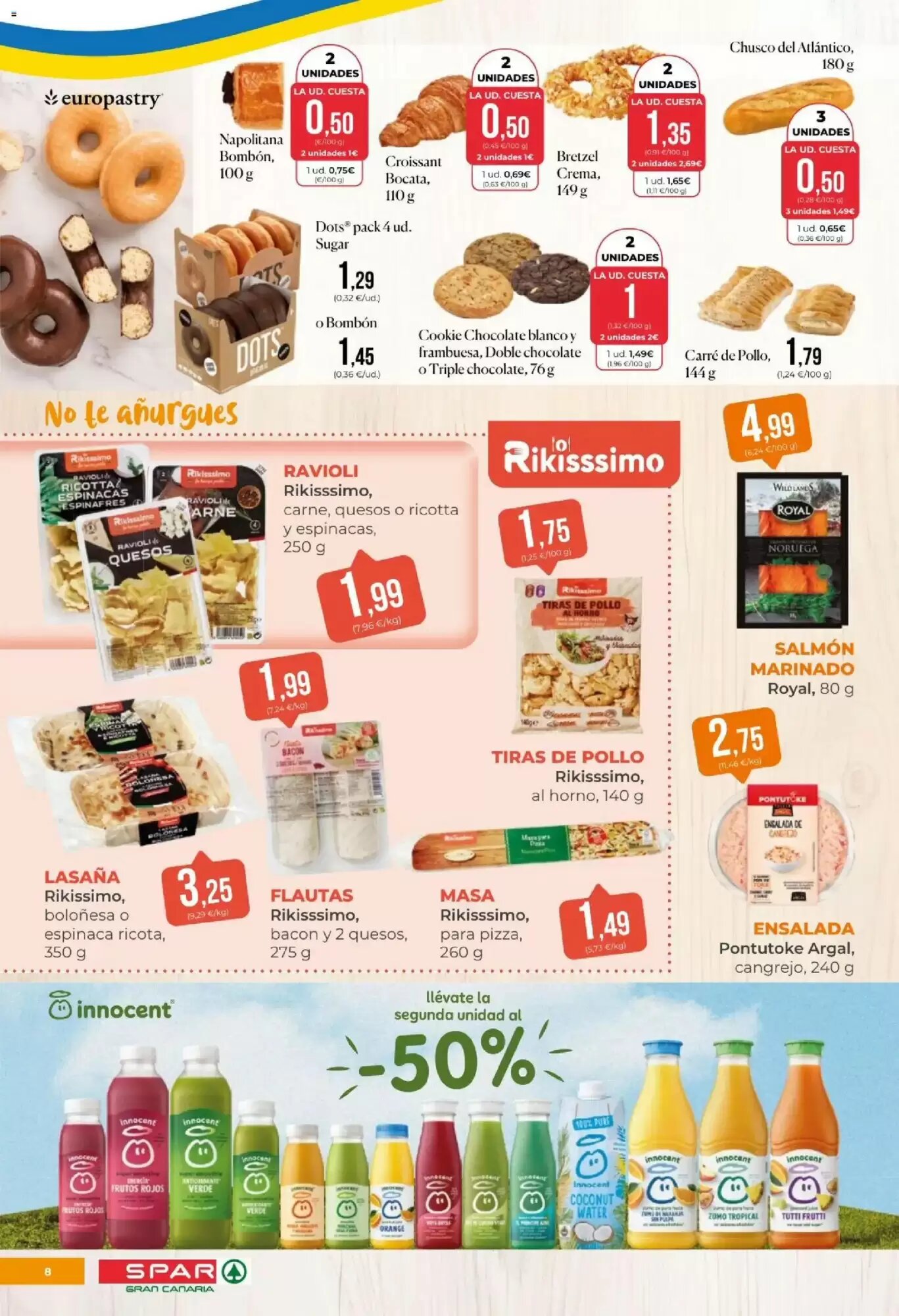 Folleto promocional de Spar válido desde el 15/05/2026 - Página 8.