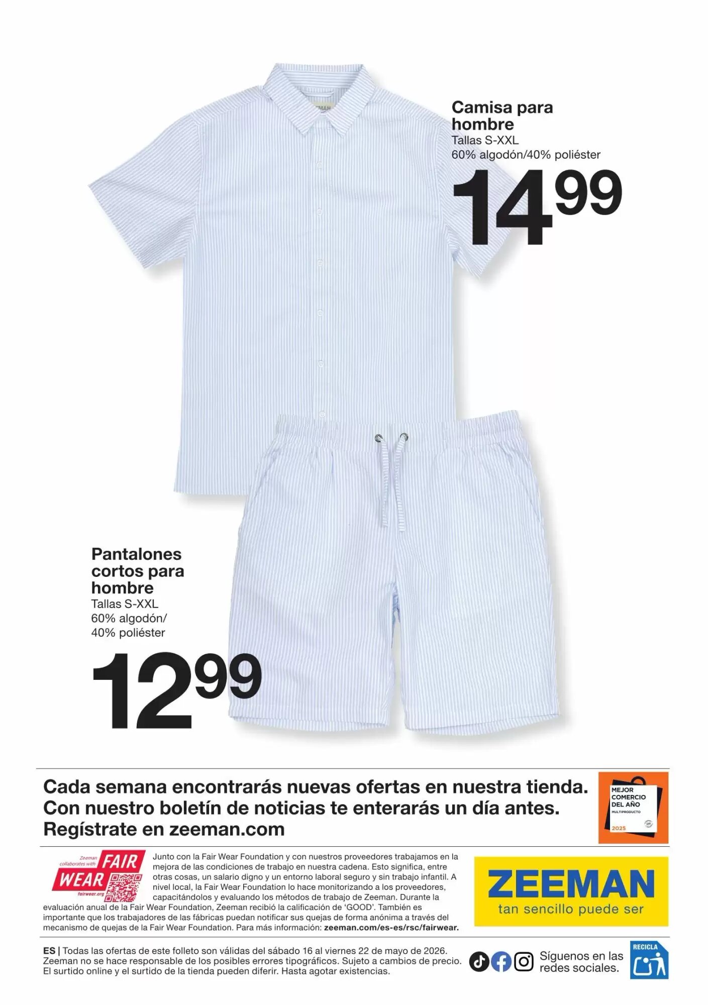 Folleto promocional de Zeeman válido desde el 16/05/2026 - Página 13.