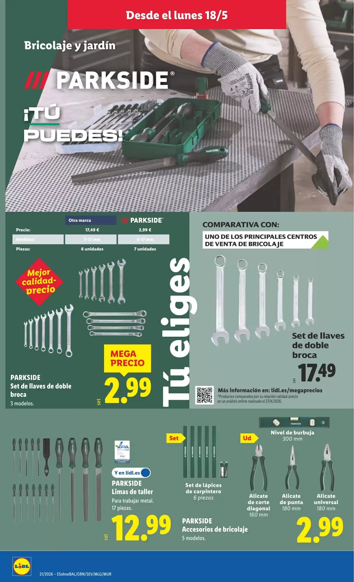 Folleto promocional de Lidl válido desde el 18/05/2026 - Página 14.
