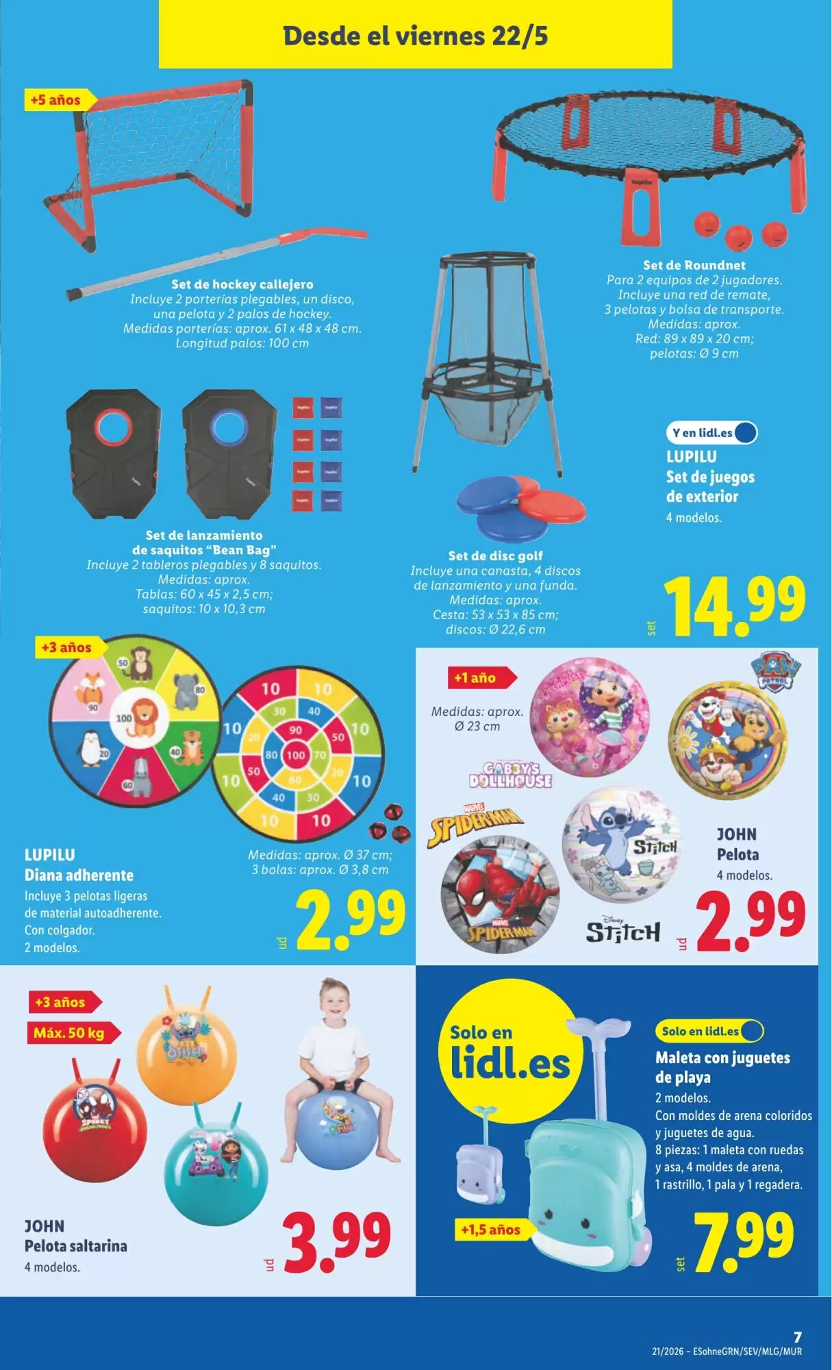 Folleto promocional de Lidl válido desde el 18/05/2026 - Página 19.