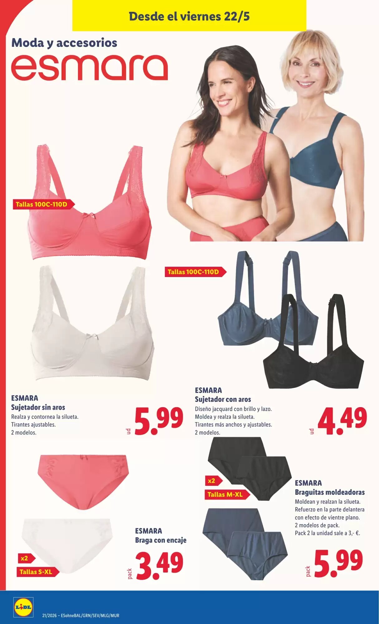 Folleto promocional de Lidl válido desde el 18/05/2026 - Página 22.