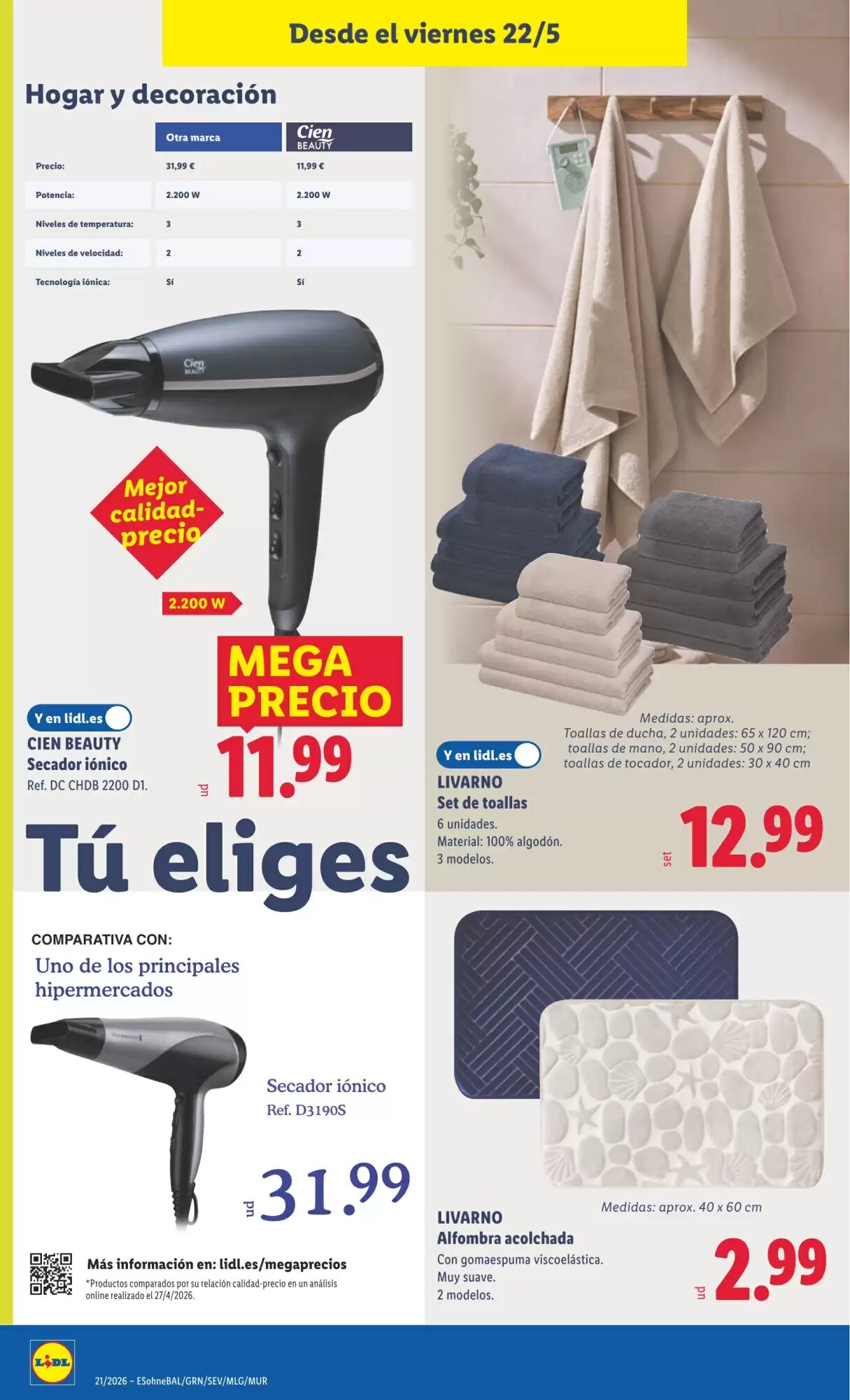 Folleto promocional de Lidl válido desde el 18/05/2026 - Página 26.