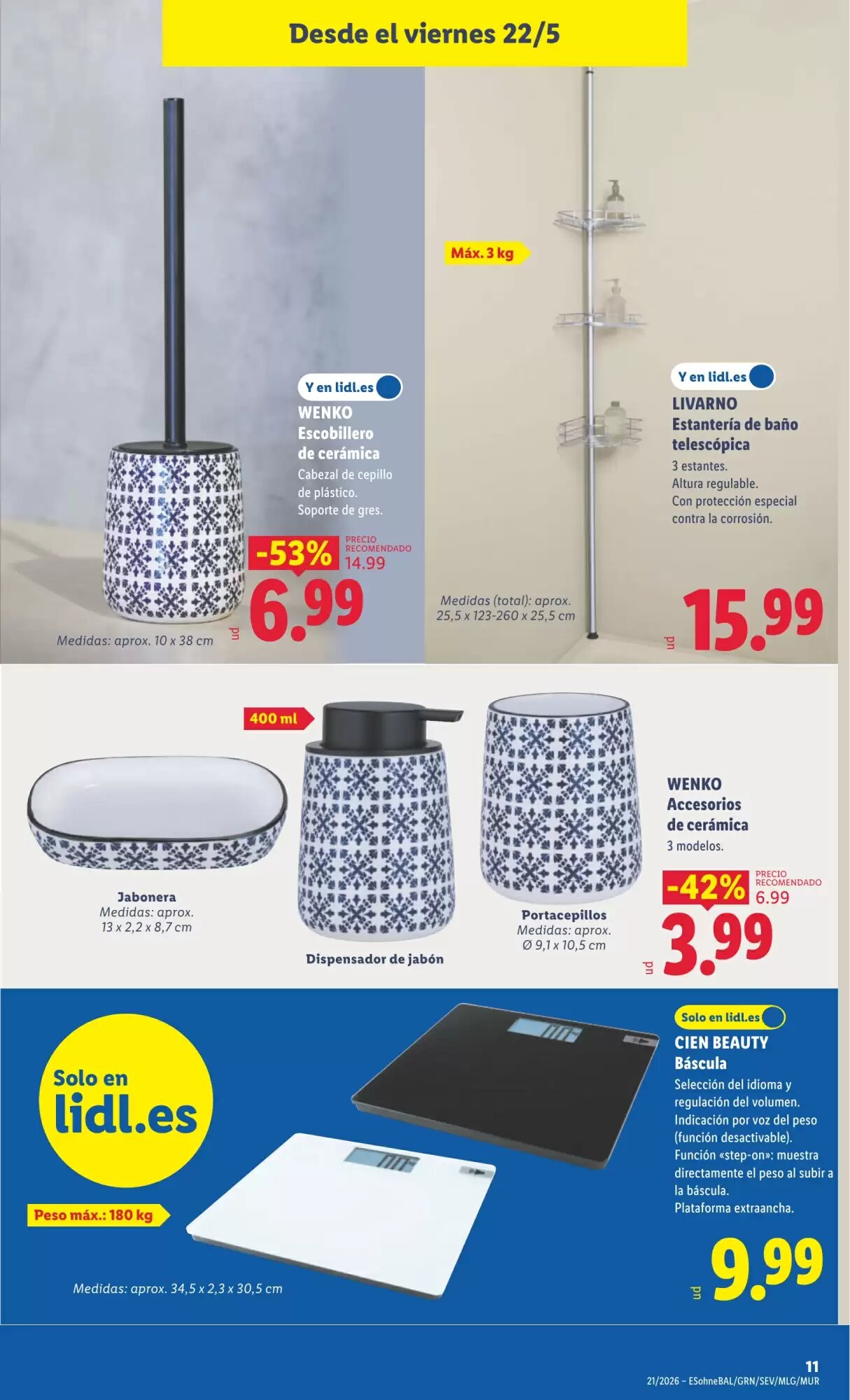 Folleto promocional de Lidl válido desde el 18/05/2026 - Página 27.