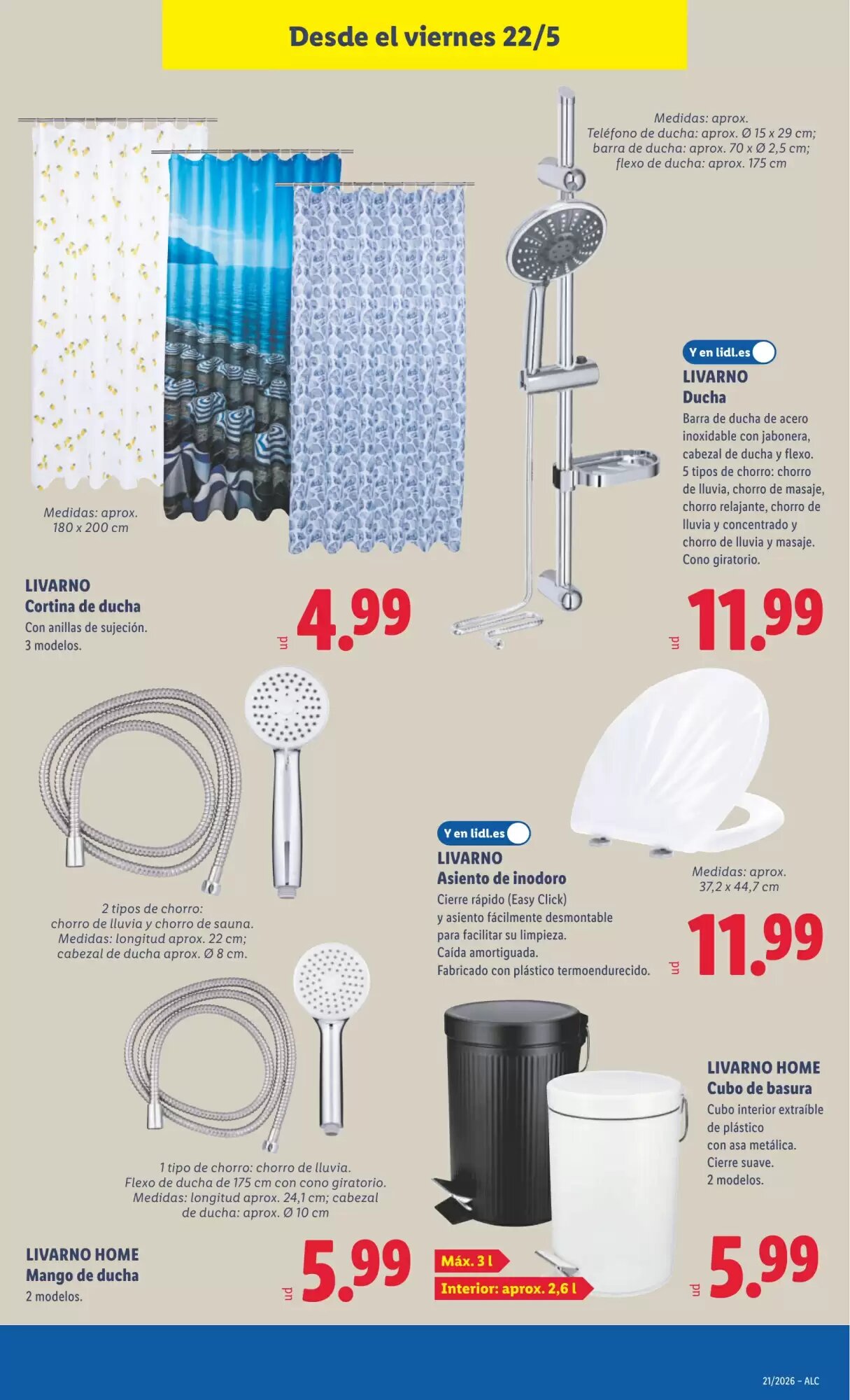 Folleto promocional de Lidl válido desde el 18/05/2026 - Página 29.