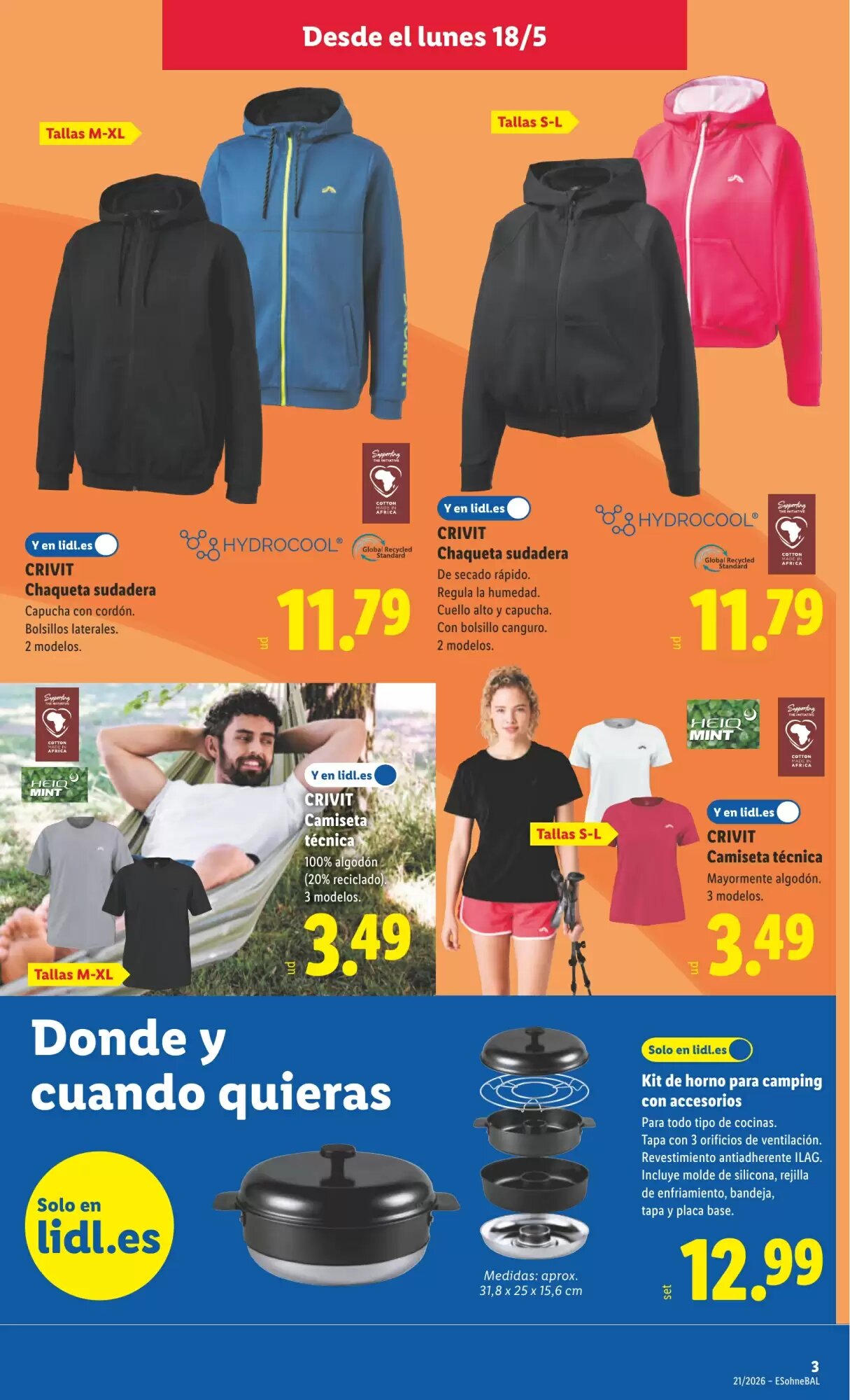 Folleto promocional de Lidl válido desde el 18/05/2026 - Página 7.