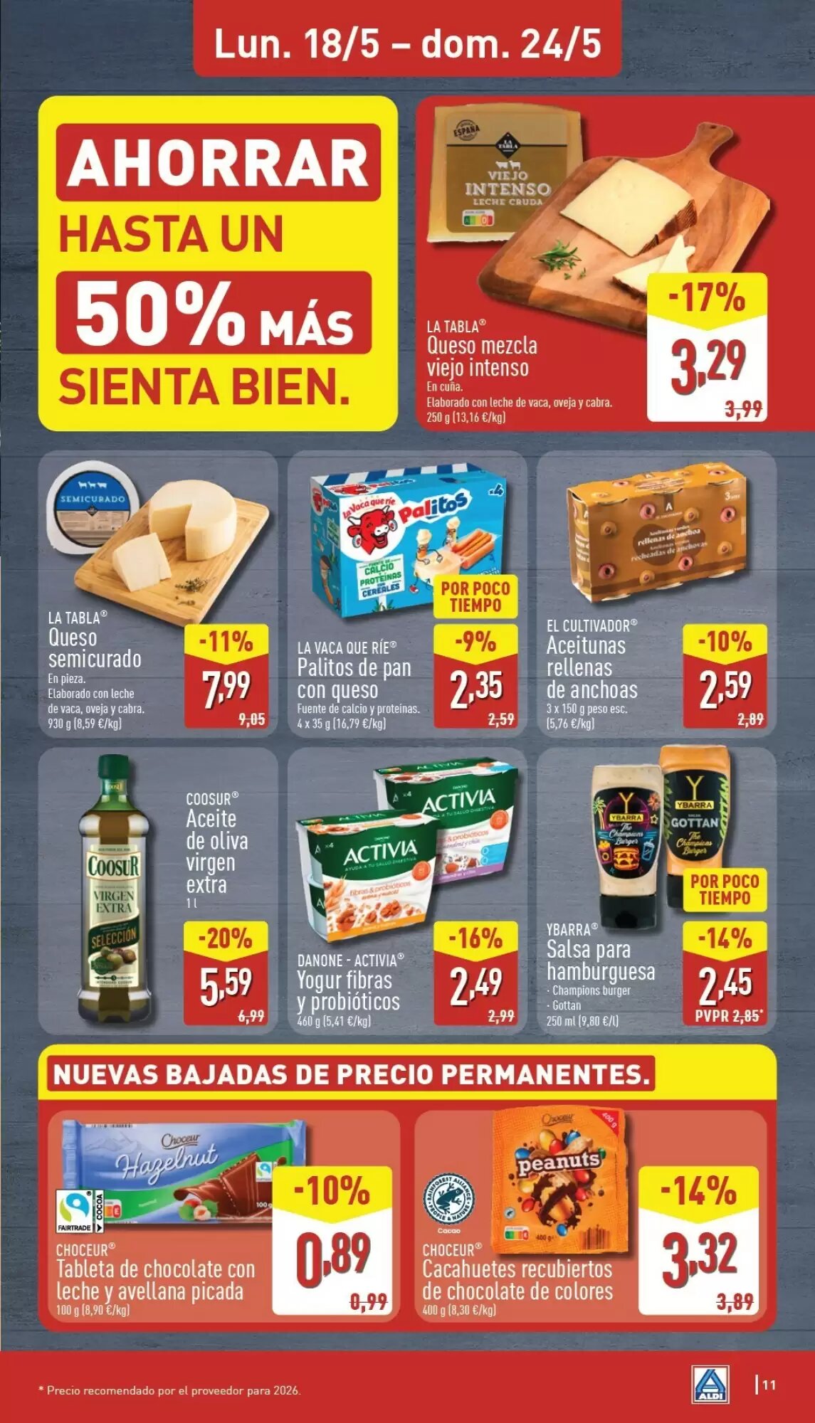 Folleto promocional de ALDI válido desde el 18/05/2026 - Página 11.
