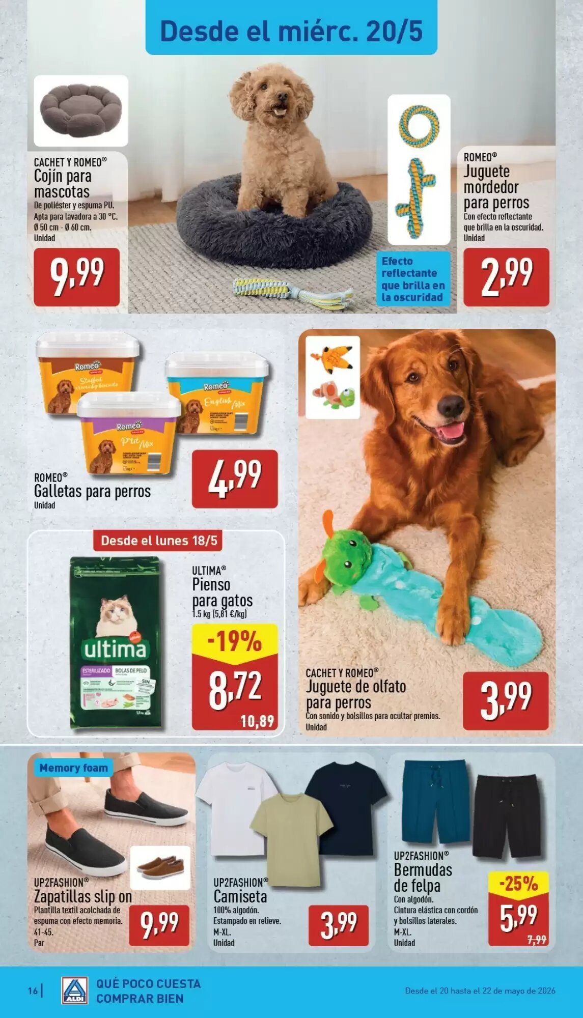 Folleto promocional de ALDI válido desde el 18/05/2026 - Página 16.