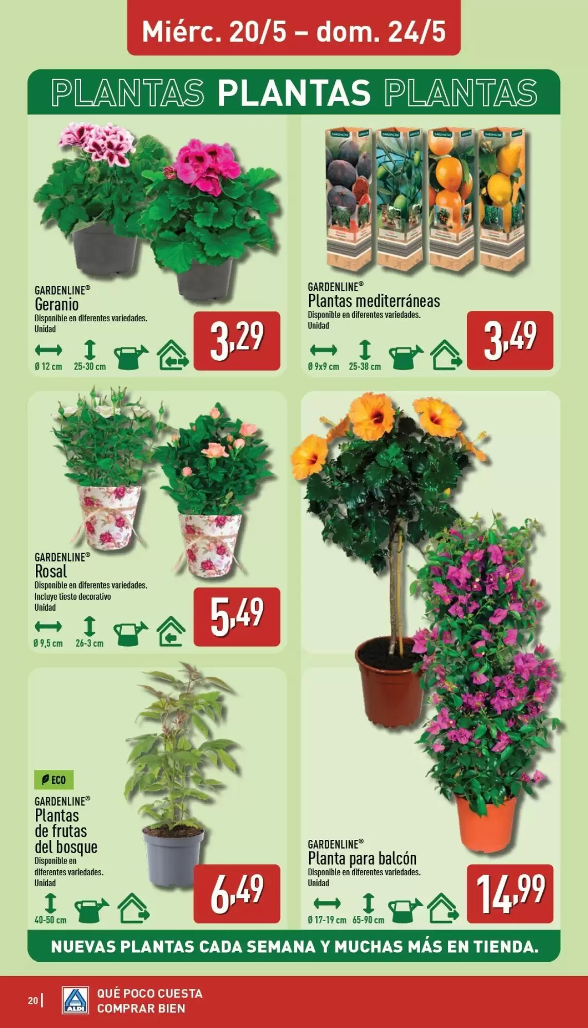 Folleto promocional de ALDI válido desde el 18/05/2026 - Página 20.