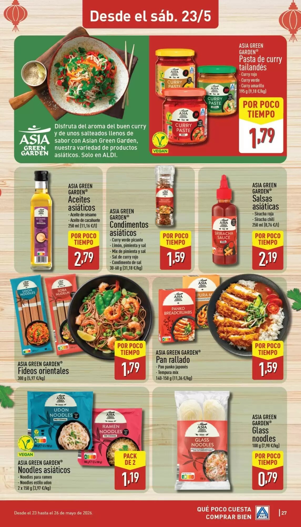 Folleto promocional de ALDI válido desde el 18/05/2026 - Página 27.