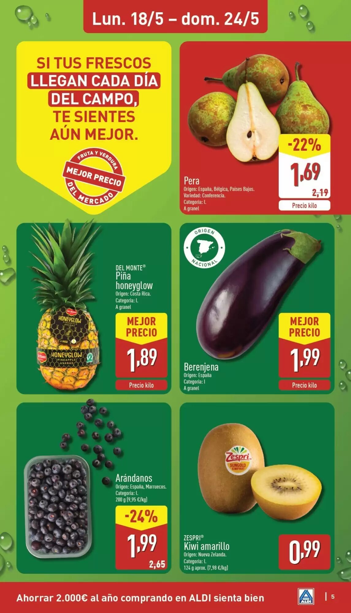 Folleto promocional de ALDI válido desde el 18/05/2026 - Página 5.