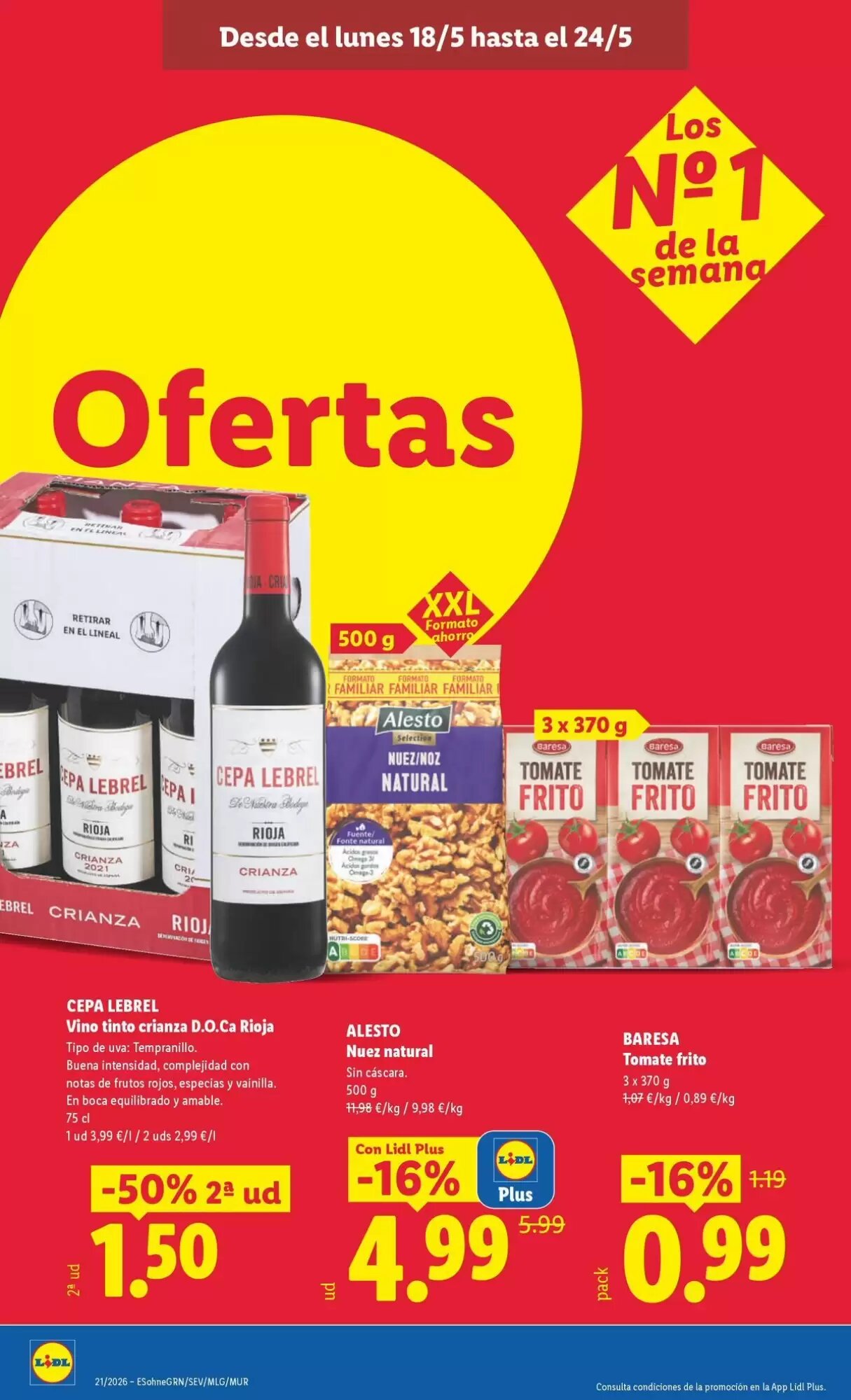 Folleto promocional de Lidl válido desde el 18/05/2026 - Página 12.