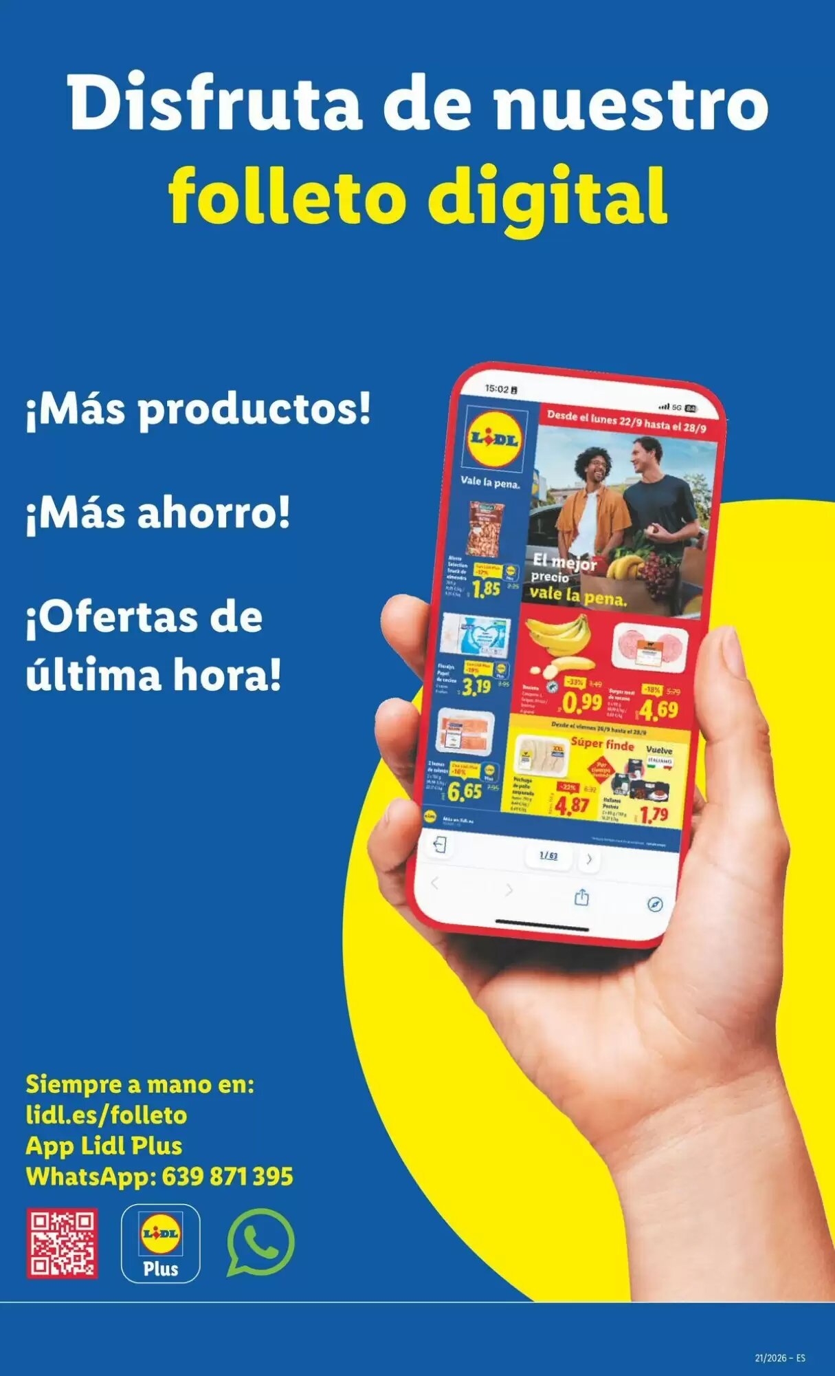 Folleto promocional de Lidl válido desde el 18/05/2026 - Página 15.