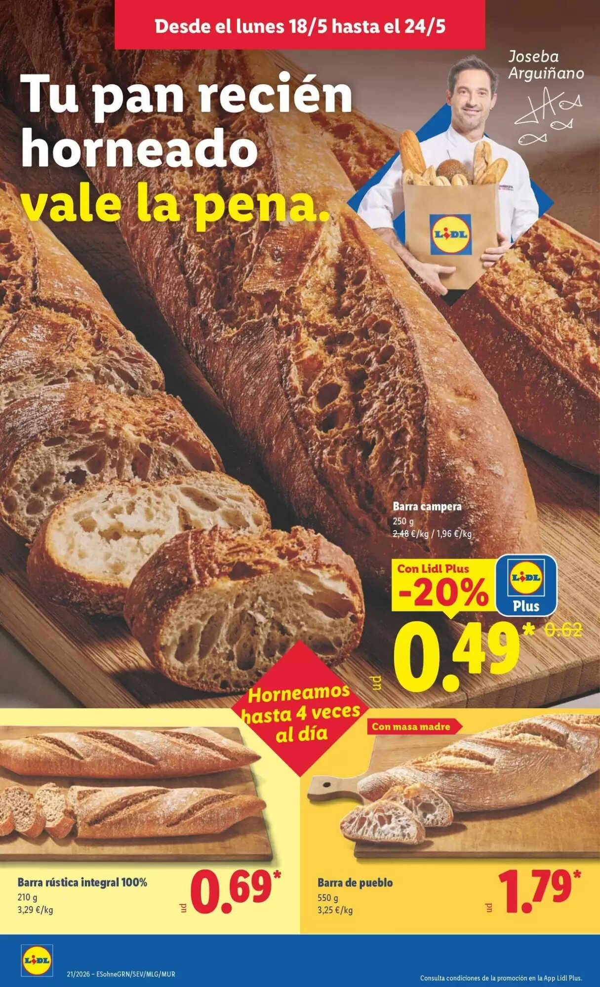 Folleto promocional de Lidl válido desde el 18/05/2026 - Página 18.