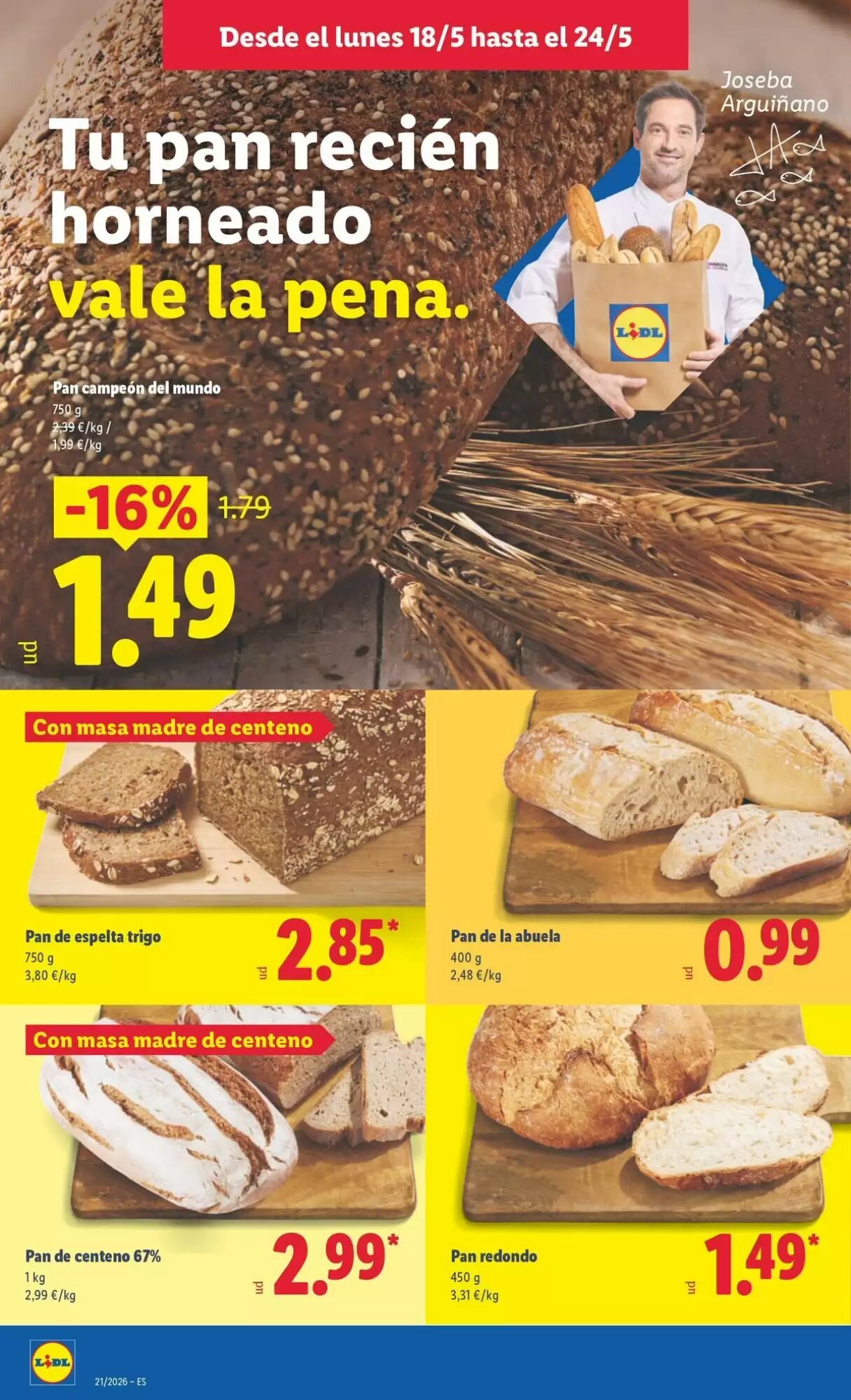 Folleto promocional de Lidl válido desde el 18/05/2026 - Página 20.