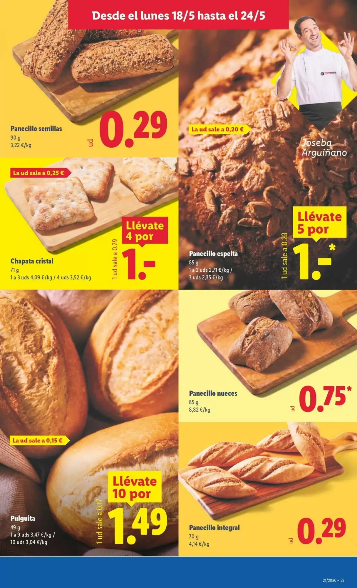 Folleto promocional de Lidl válido desde el 18/05/2026 - Página 21.