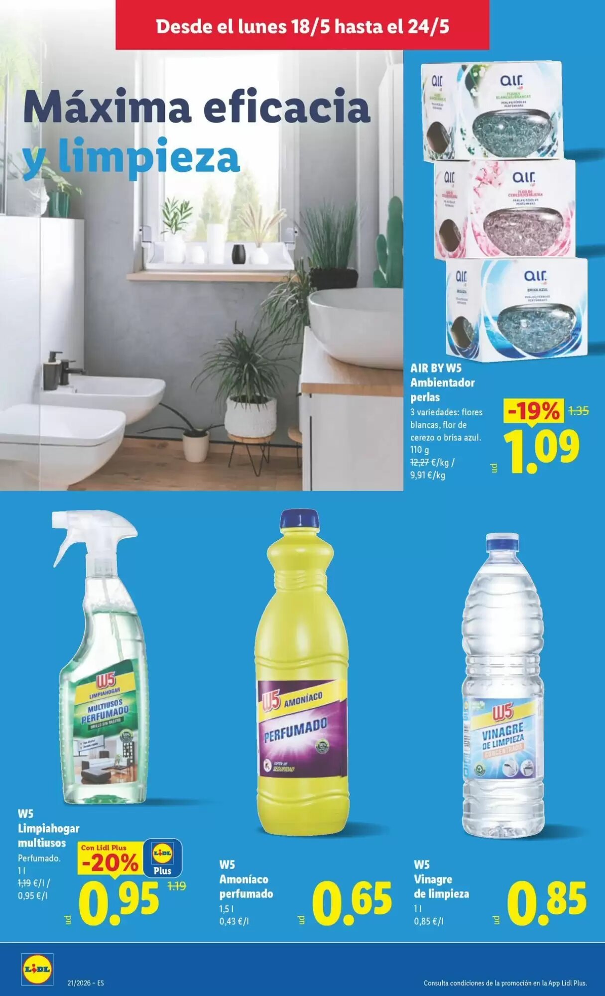 Folleto promocional de Lidl válido desde el 18/05/2026 - Página 22.